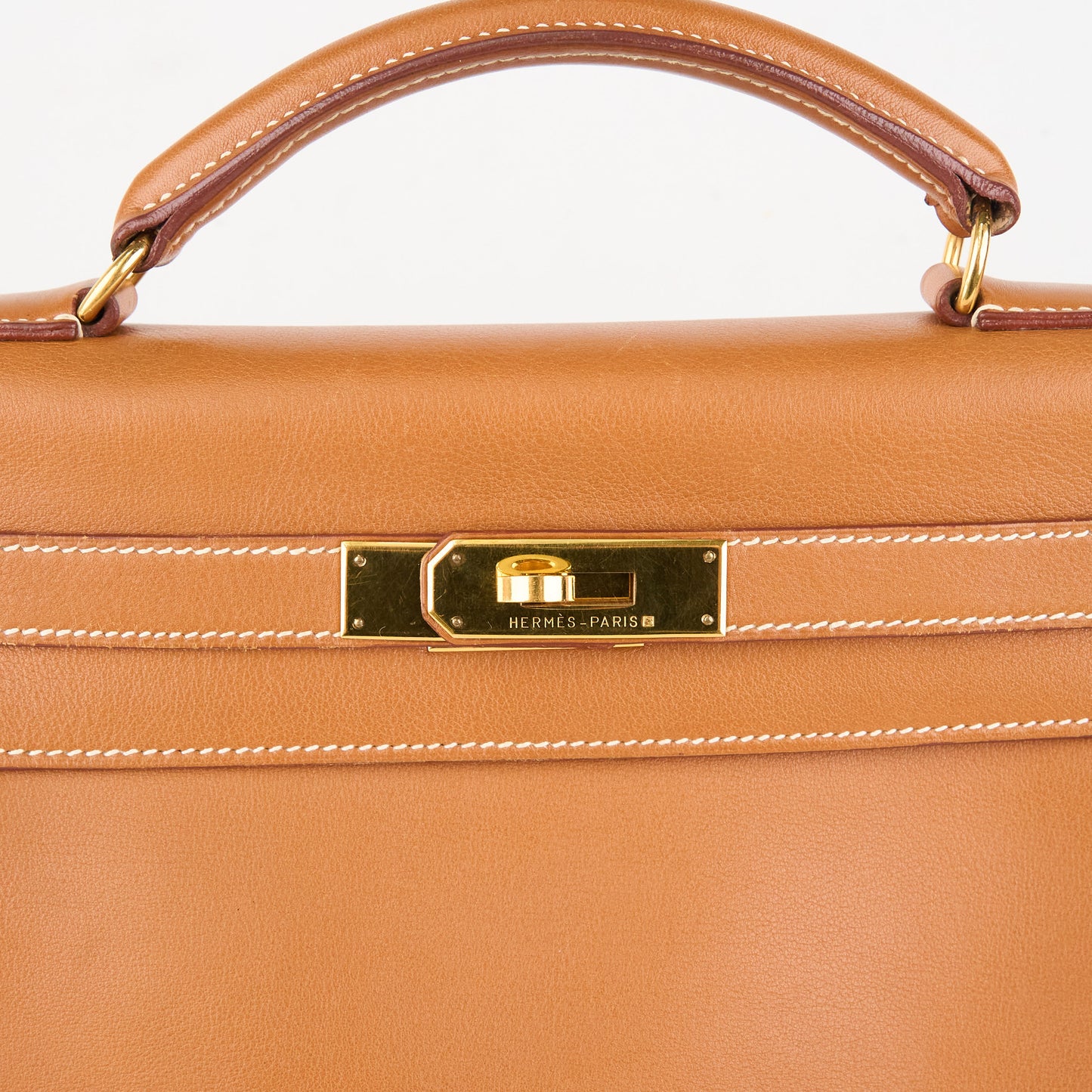 Hermes| Kelly Ado GM Gulliver Backpack Gold 1996
