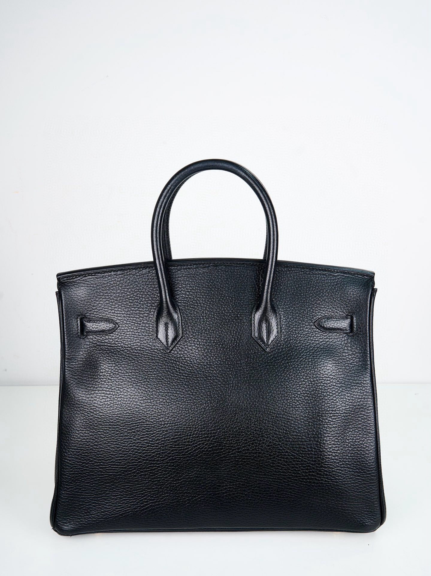 Hermes|Birkin 35 Black Vachette Ardennes 2002