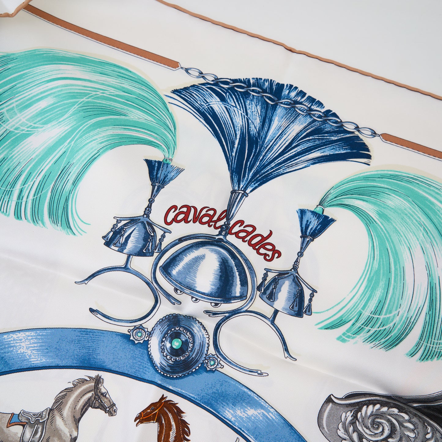 Hermes | Silk Scarf Carre 90 Cavalcades