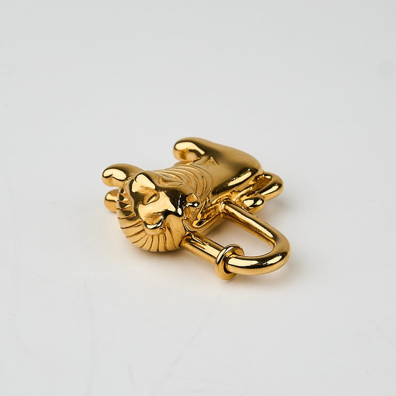 Hermes |1997 Gold L'Afrique Lion Cadena