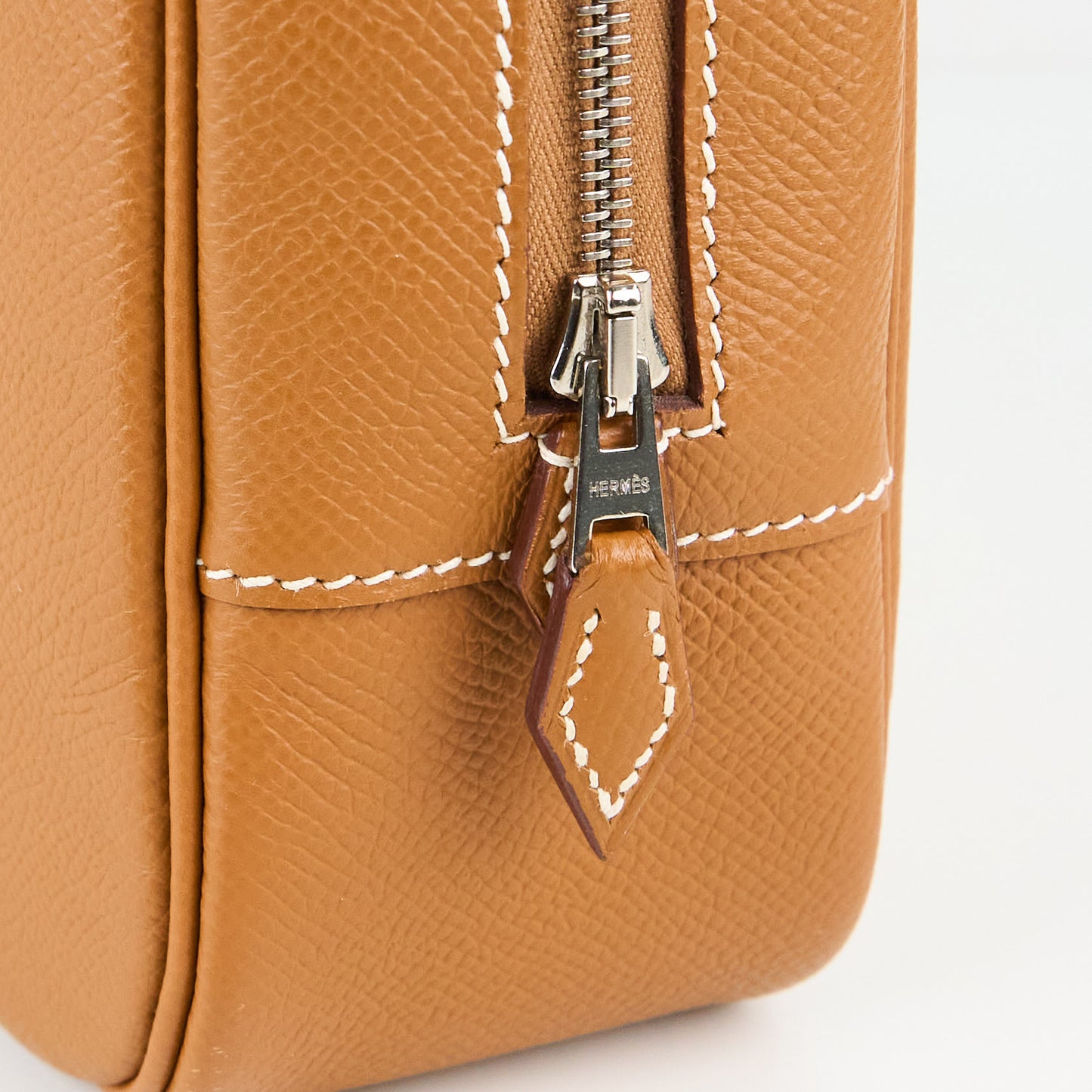 Hermes|Plume elan 28 Handbag Gold Epsom 2008