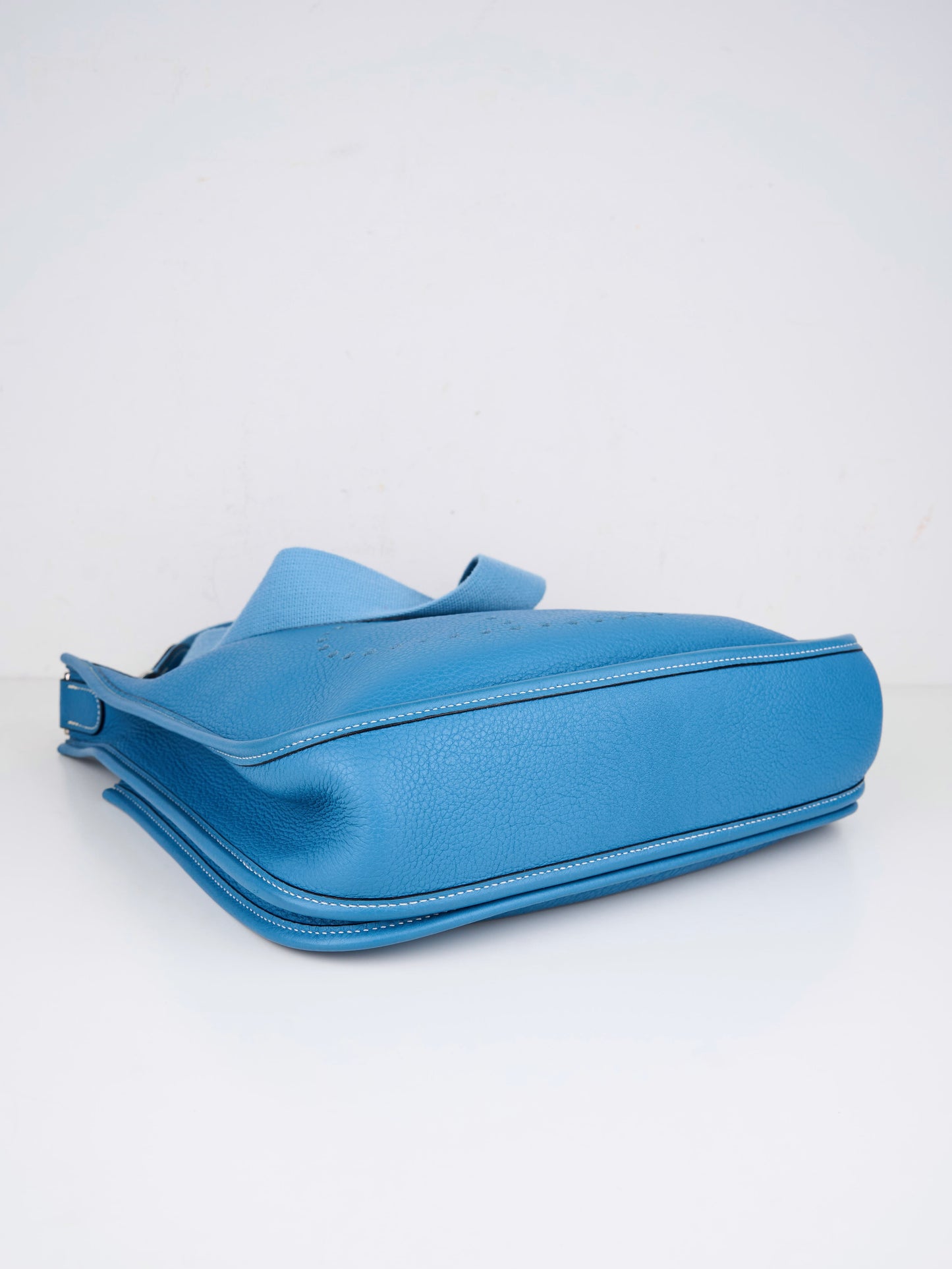 Hermes| Evelyne II PM Blue Jean Taurillon Clemence Shoulder bag 2005