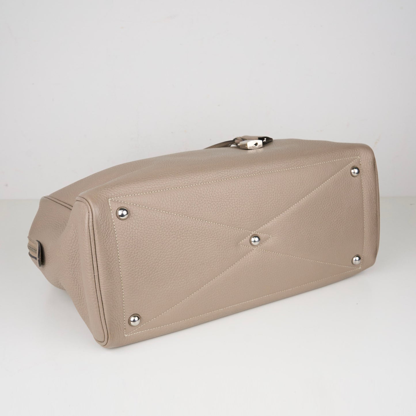 Hermes| Victoria Ⅱ 35 Gris Tourterelle Taurillon Clemence 2015