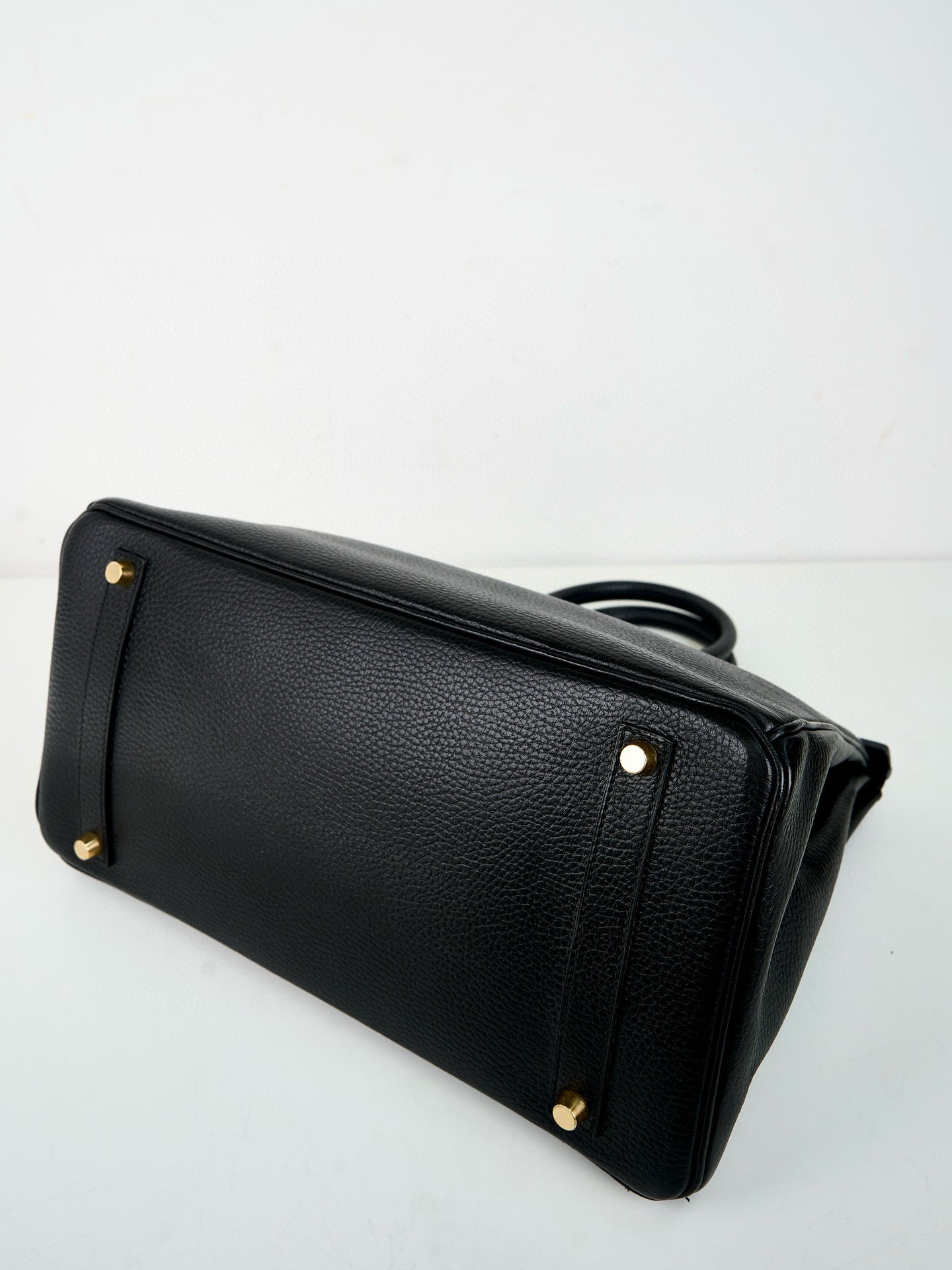 Hermes|Birkin 35 Black Vachette Ardennes 2002