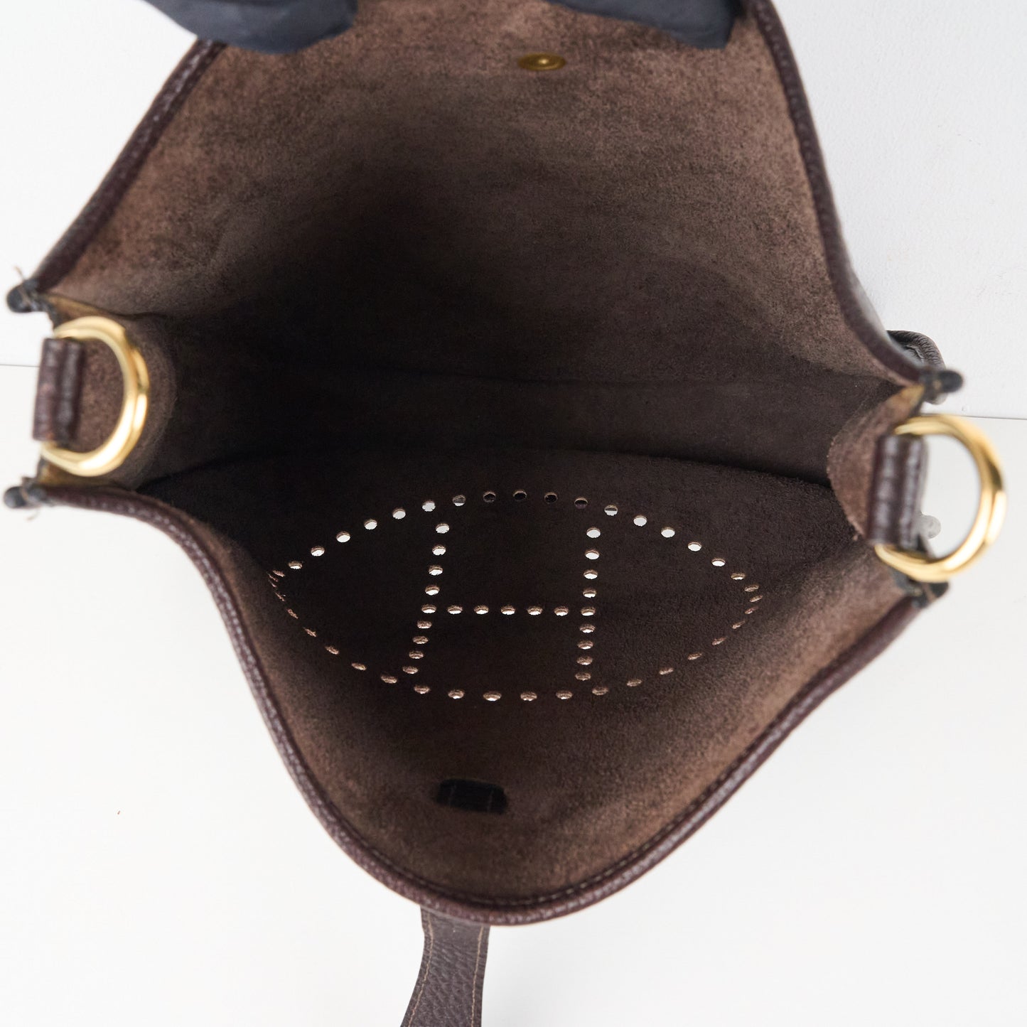 Hermes| Evelyne GM Shoulder bag Ebene Fjord 2002