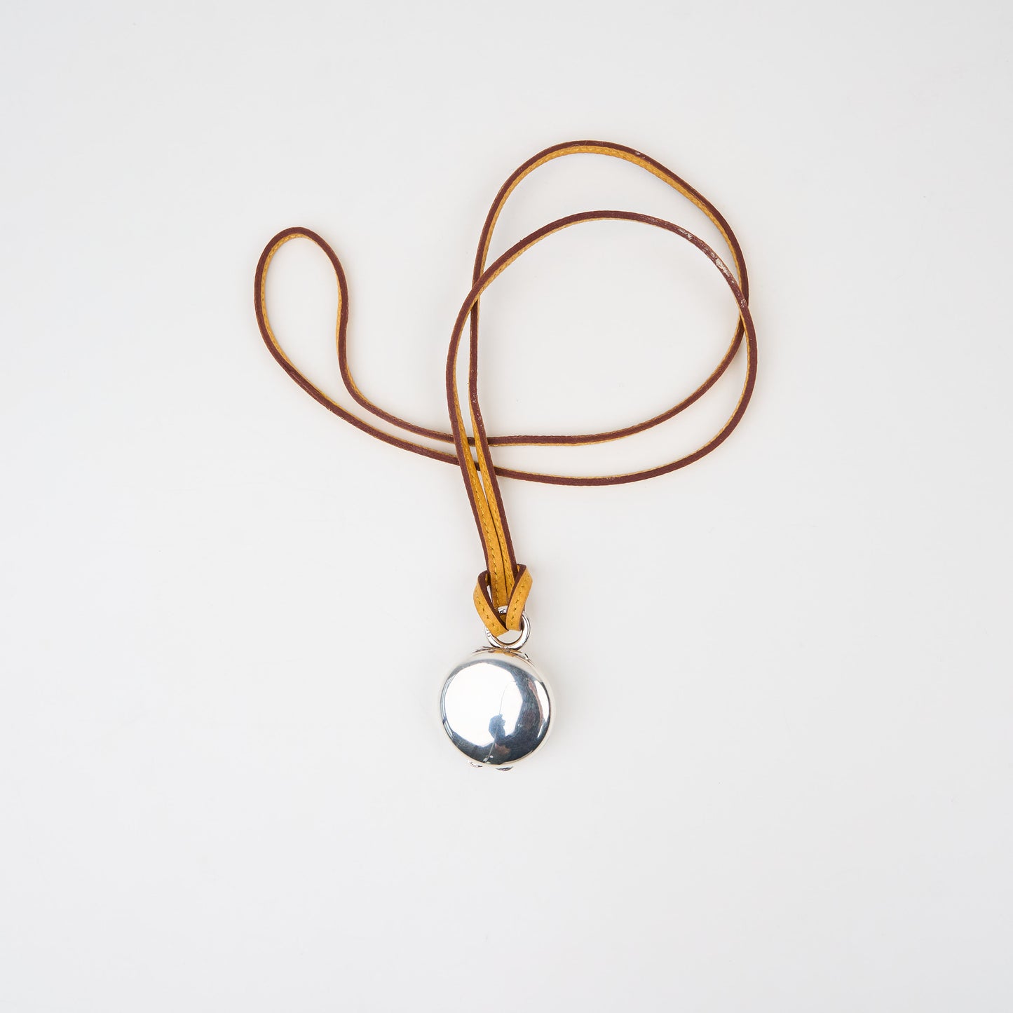 Hermes | S925 silver pillcase Necklace Margiela