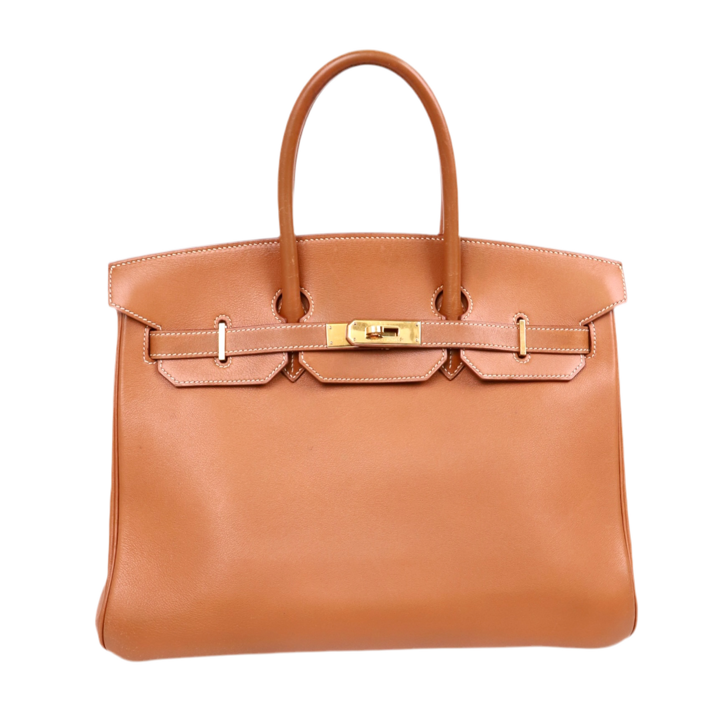 爱马仕|Birkin 35 金棕 Gulliver皮 口B 1998