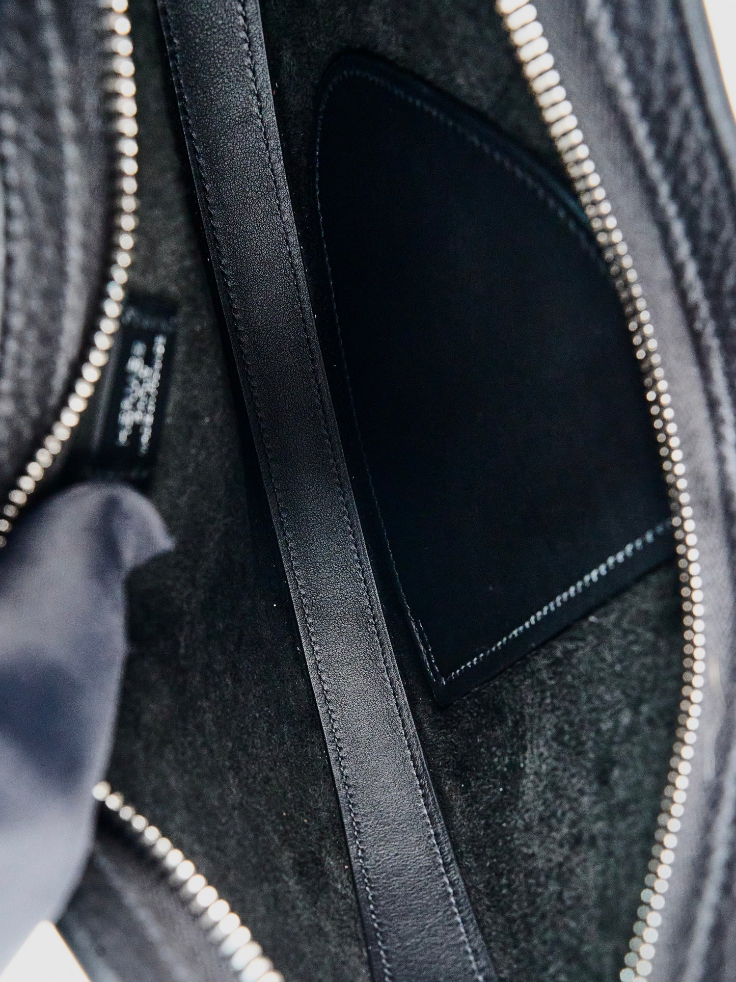 Hermes| P'tit Arcon Bag Black Togo and Swift Palladium Hardware