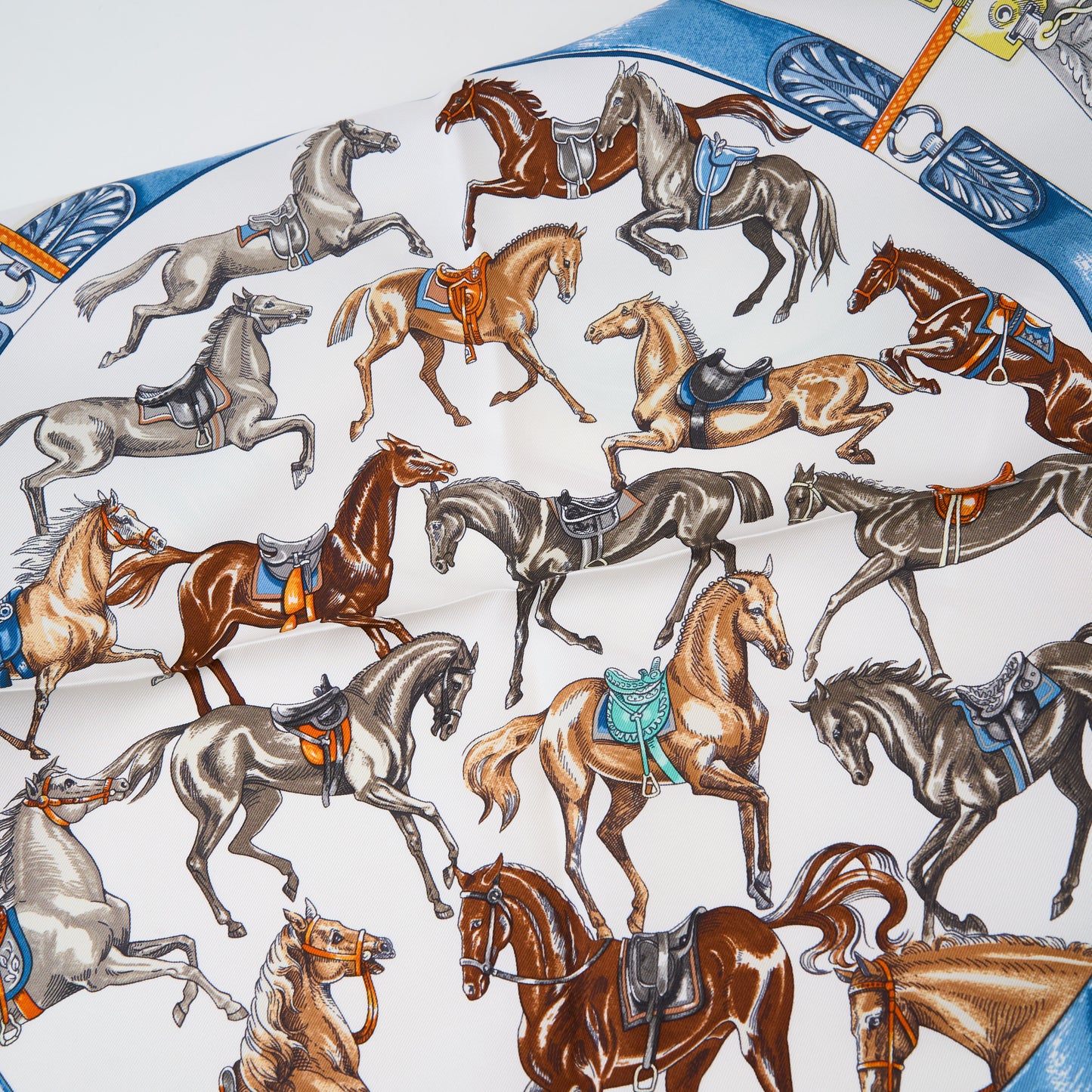 Hermes | Silk Scarf Carre 90 Cavalcades