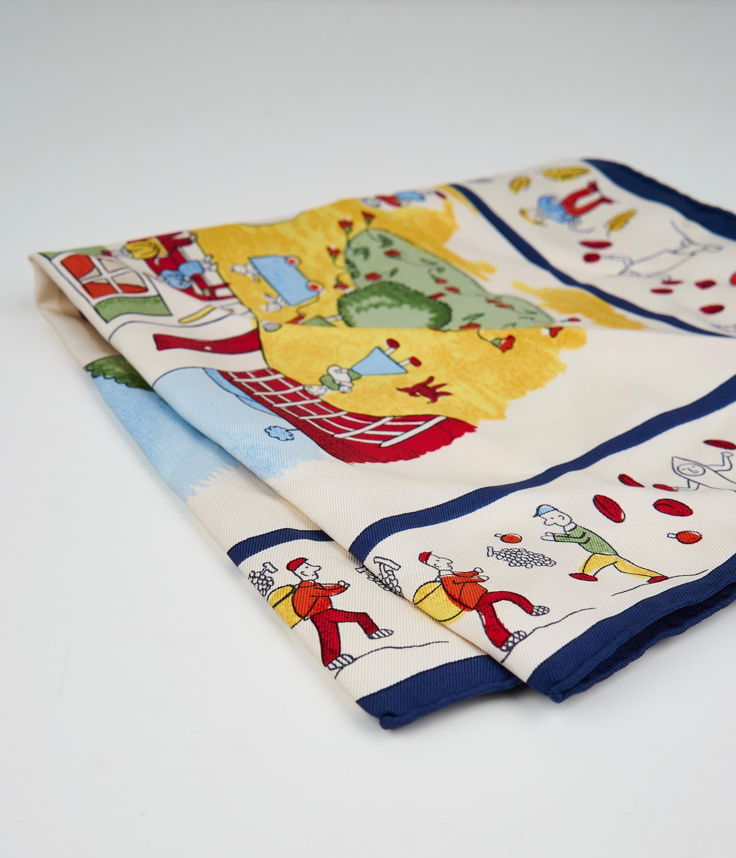 Hermes | Silk Scarf Carre 45 Retour A La Terre