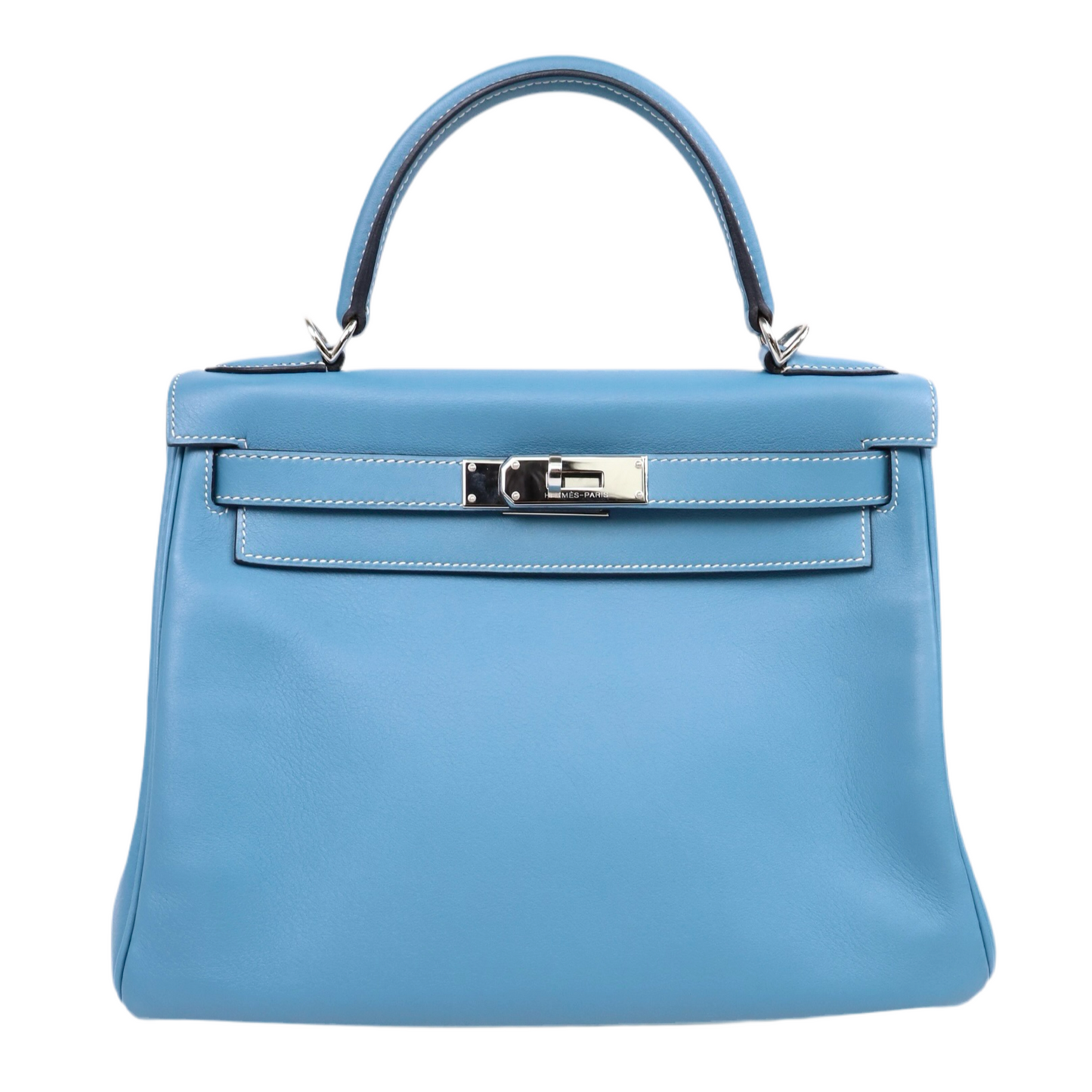 Hermes|Kelly 28 Swift 牛仔蓝 口J 2006