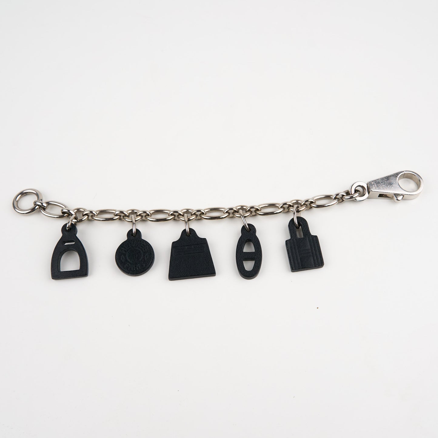 Hermes |Breloque Olga Bag Charm Barenia Black