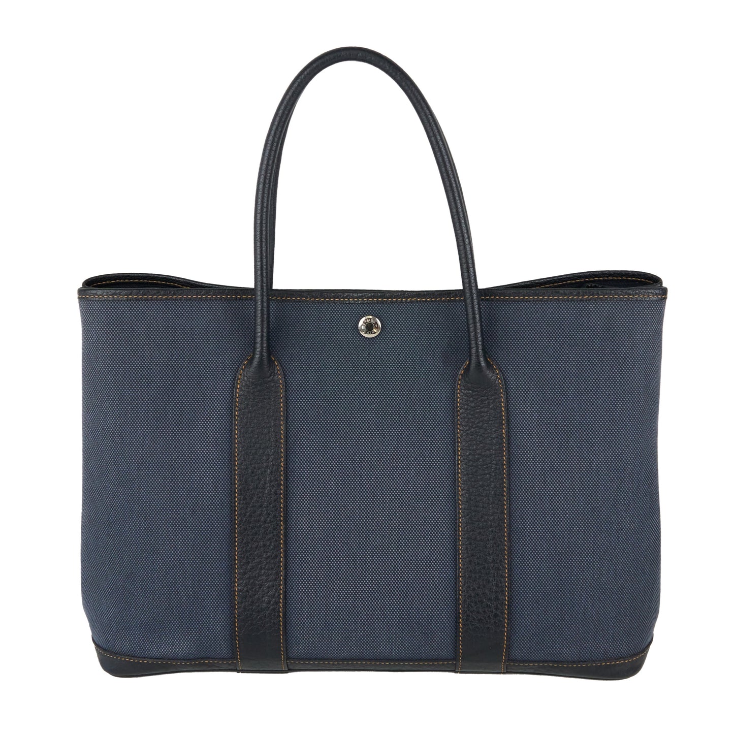 Hermes| Garden Party PM Handbag Denim Toile 2012