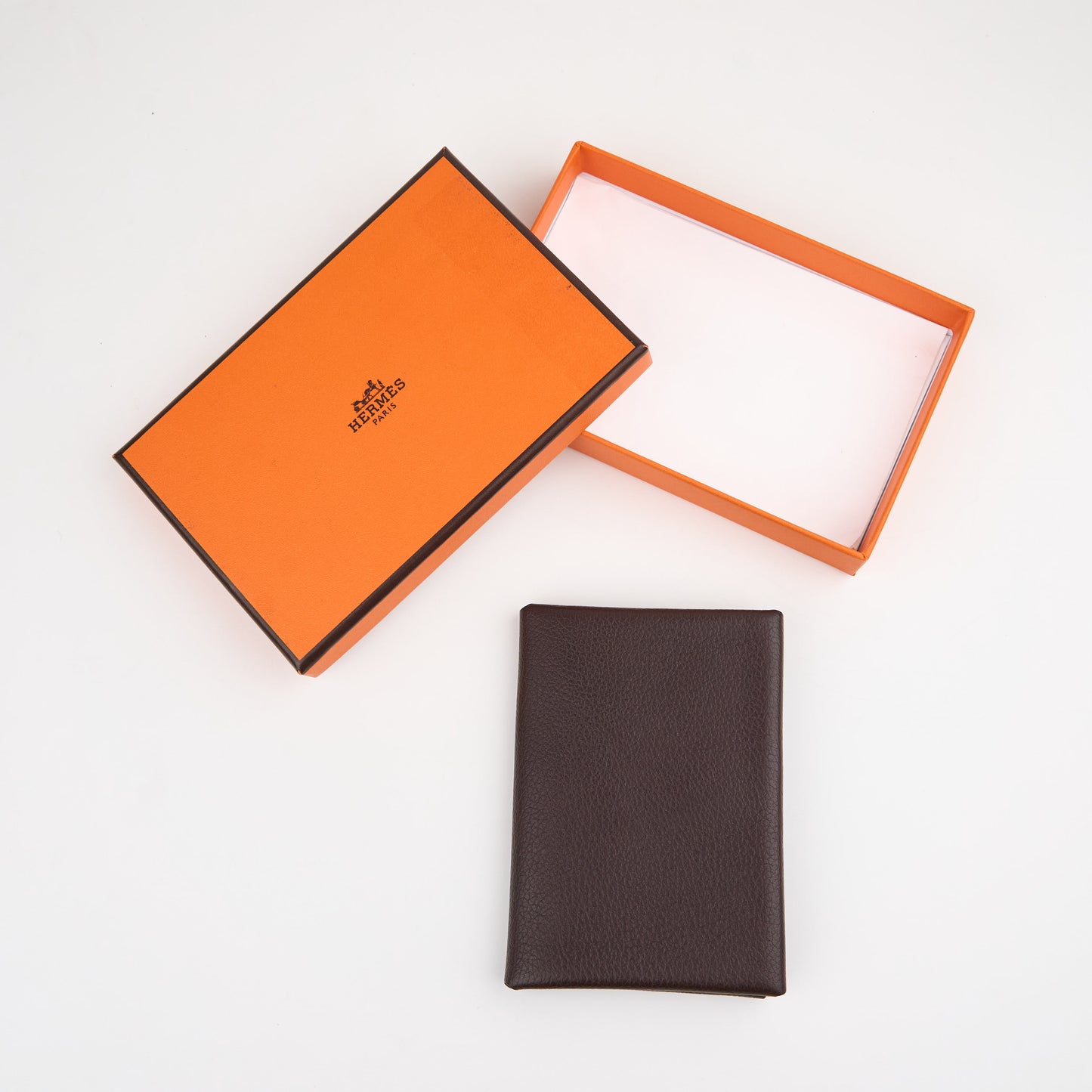 Hermes|Calvi Duo Card Holder Evercolor Ebene 2023