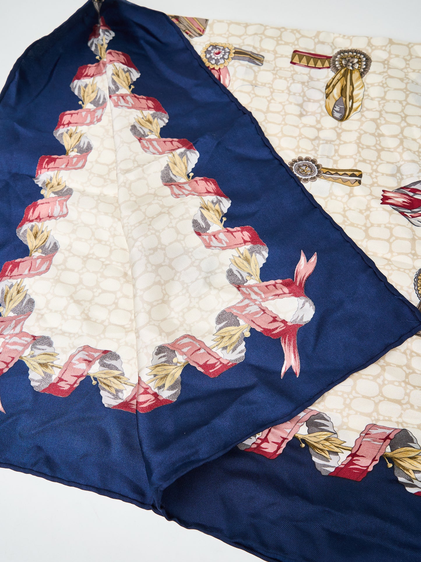 Trussardi |Vintage Silk Scarf