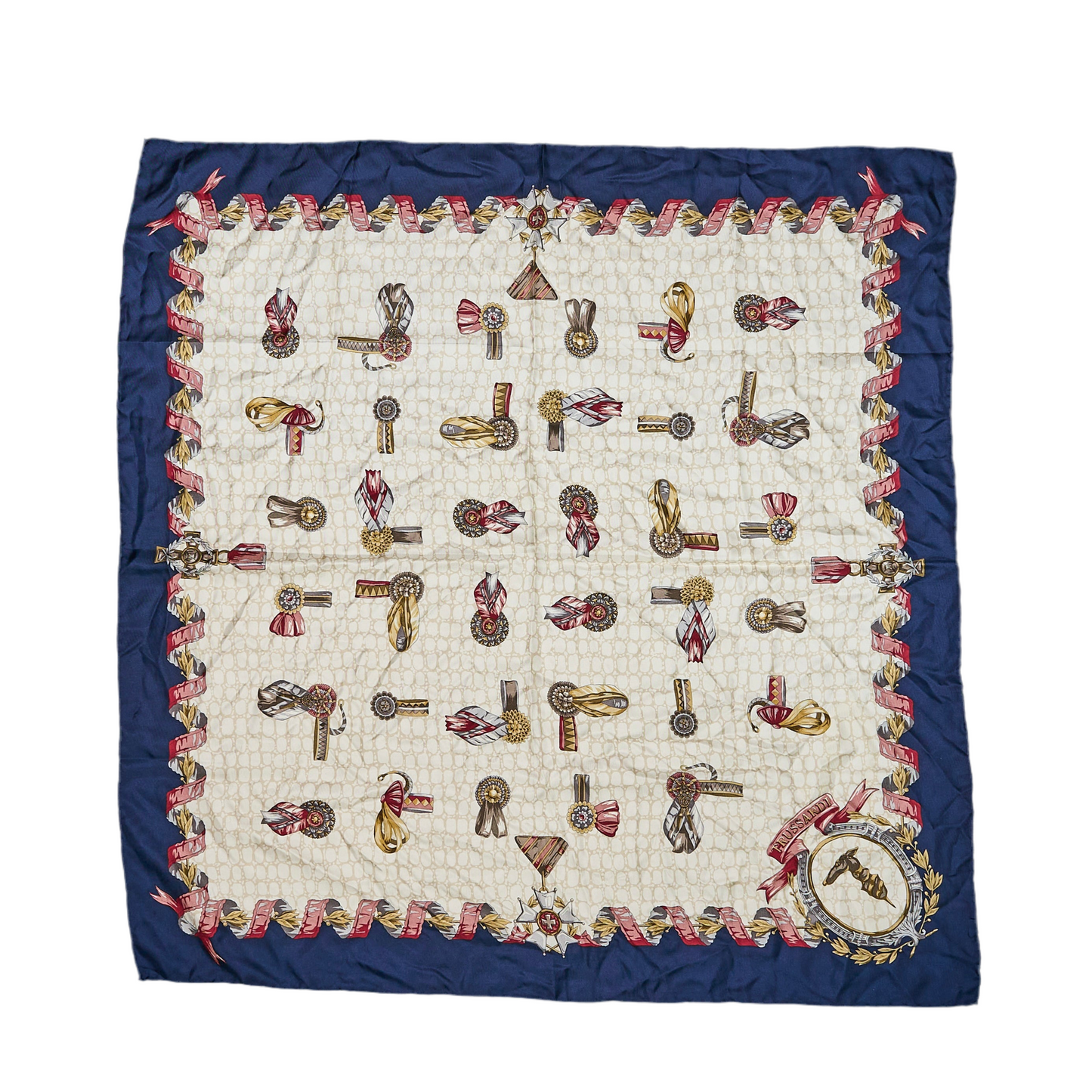 Trussardi |Vintage Silk Scarf