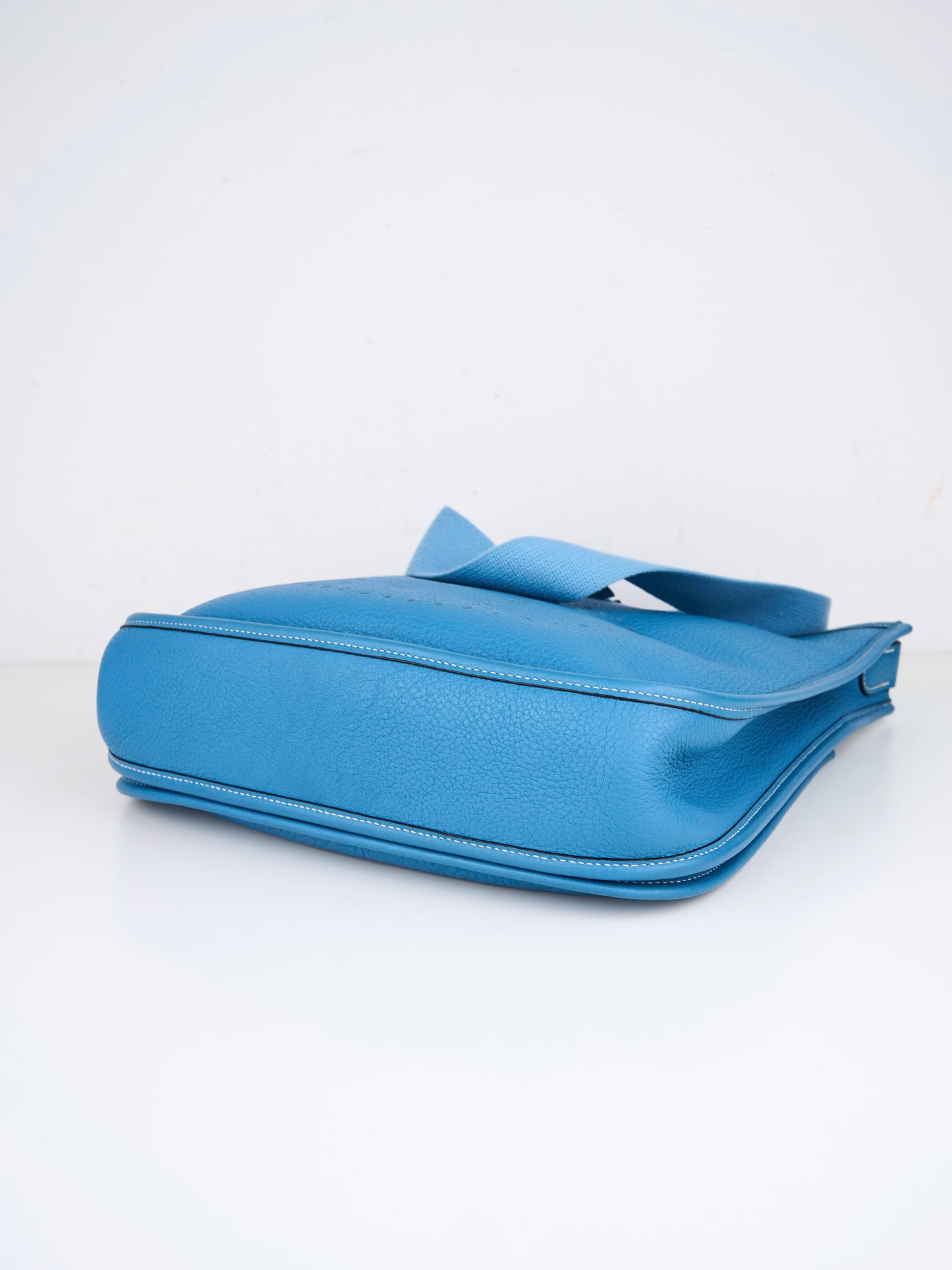 Hermes| Evelyne II PM Blue Jean Taurillon Clemence Shoulder bag 2005