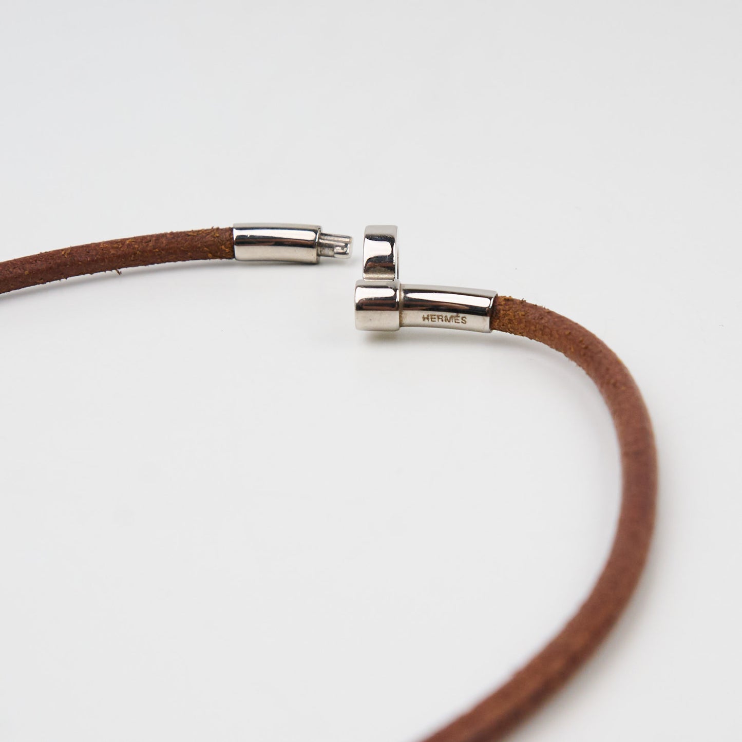 Hermes |Choker Leather Necklace