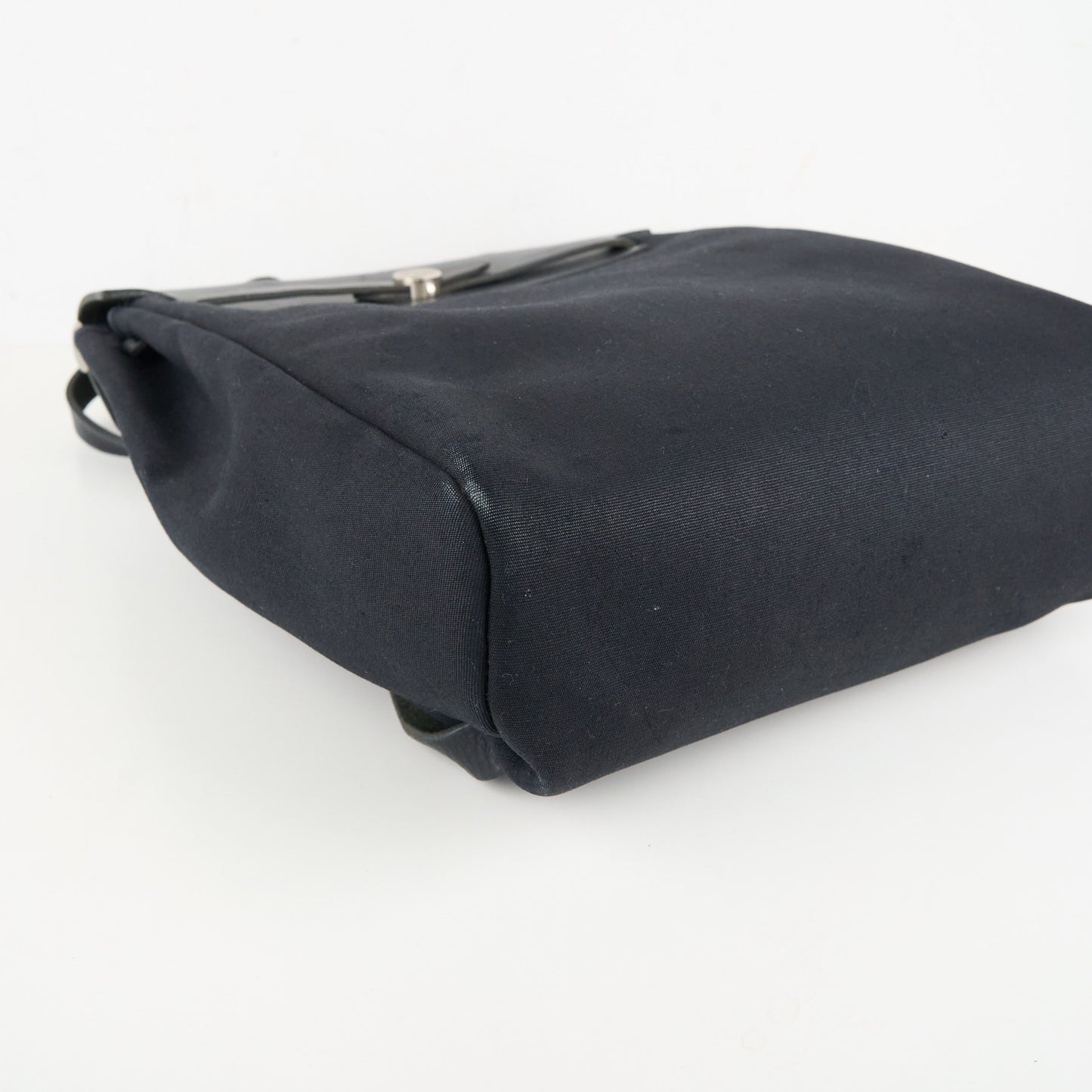 Hermes| Herbag Backpack PM Black Toile 2000