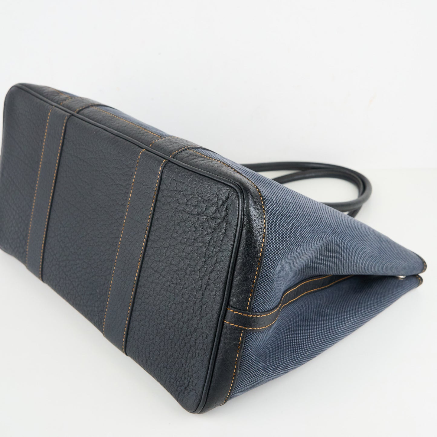 Hermes| Garden Party PM Handbag Denim Toile 2012
