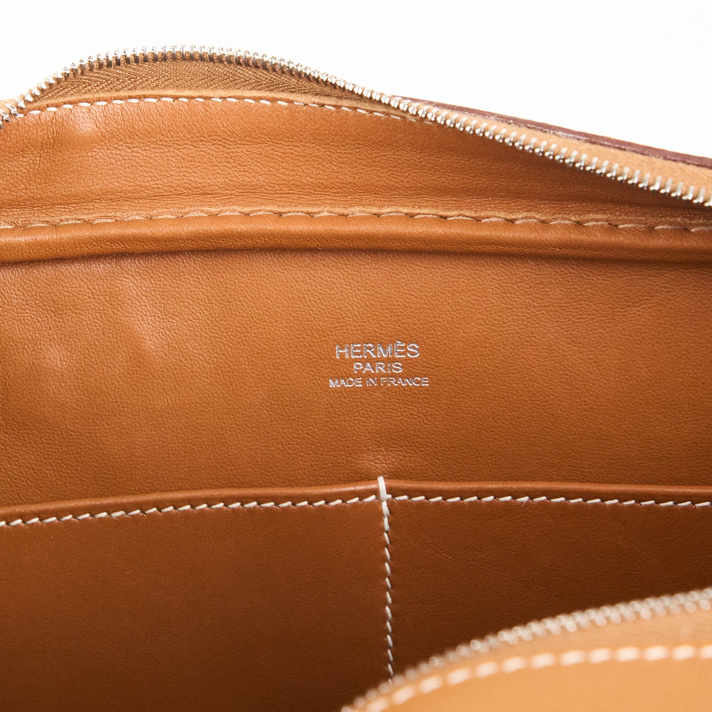 Hermes|Plume elan 28 Handbag Gold Epsom 2008