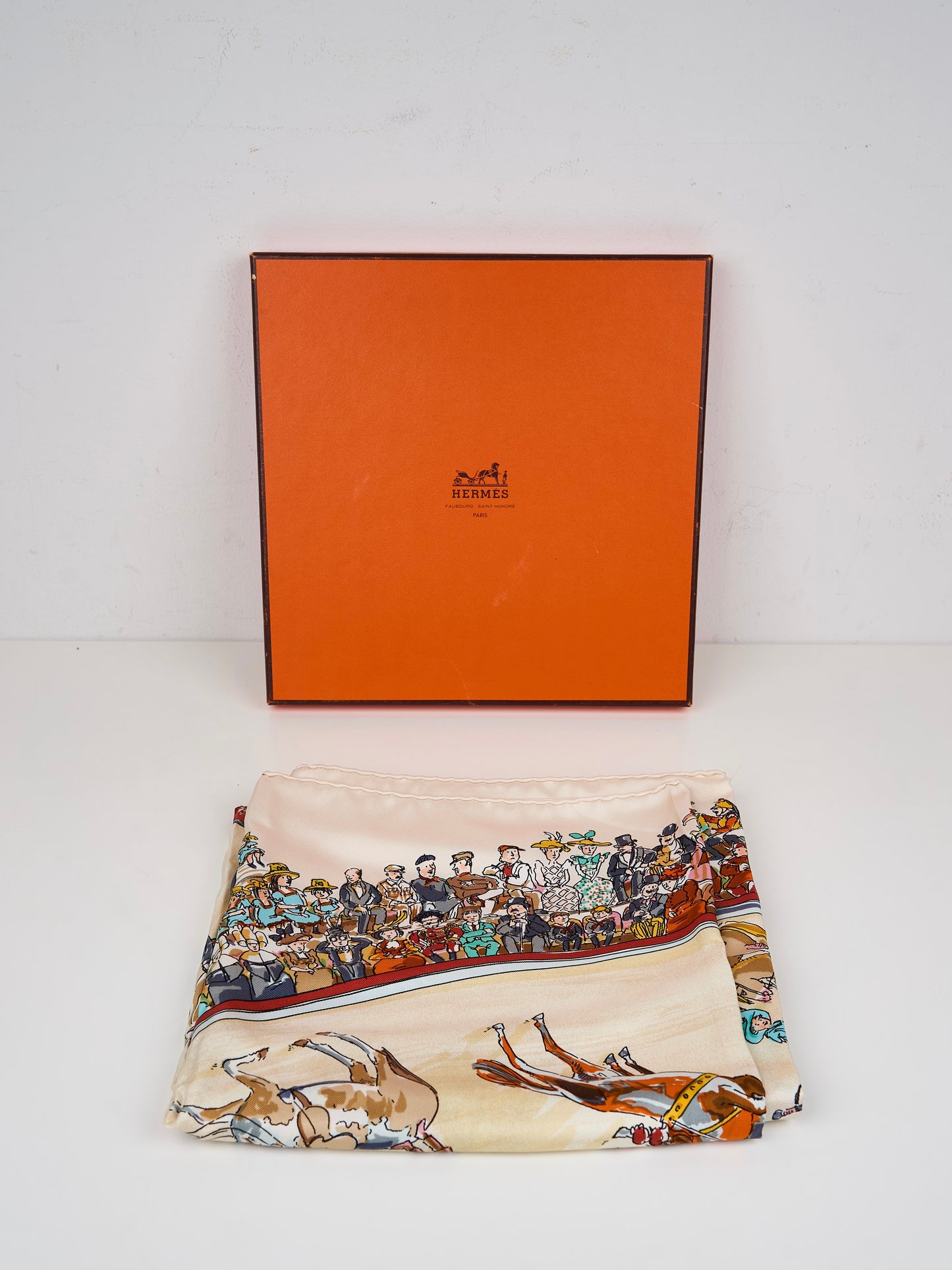 Hermes | Silk Scarf Carre 90 The circus Molier