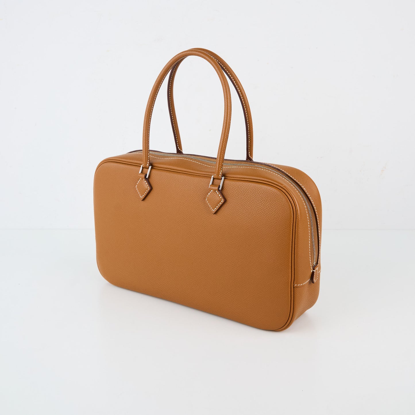 Hermes|Plume elan 28 Handbag Gold Epsom 2008