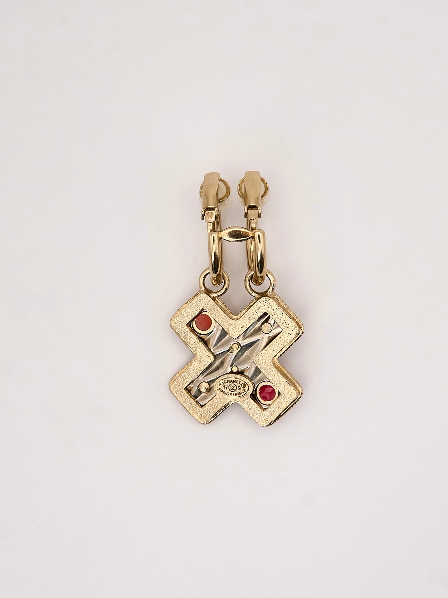 Chanel| Coco Mark Cross Earring 17S