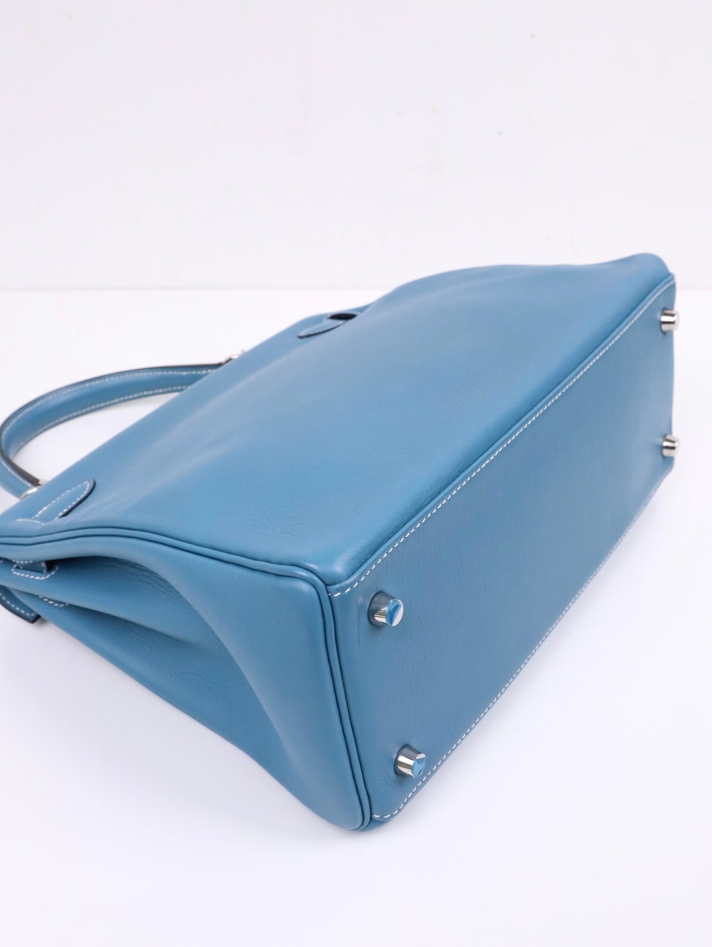 Hermes|Kelly 28 Swift 牛仔蓝 口J 2006