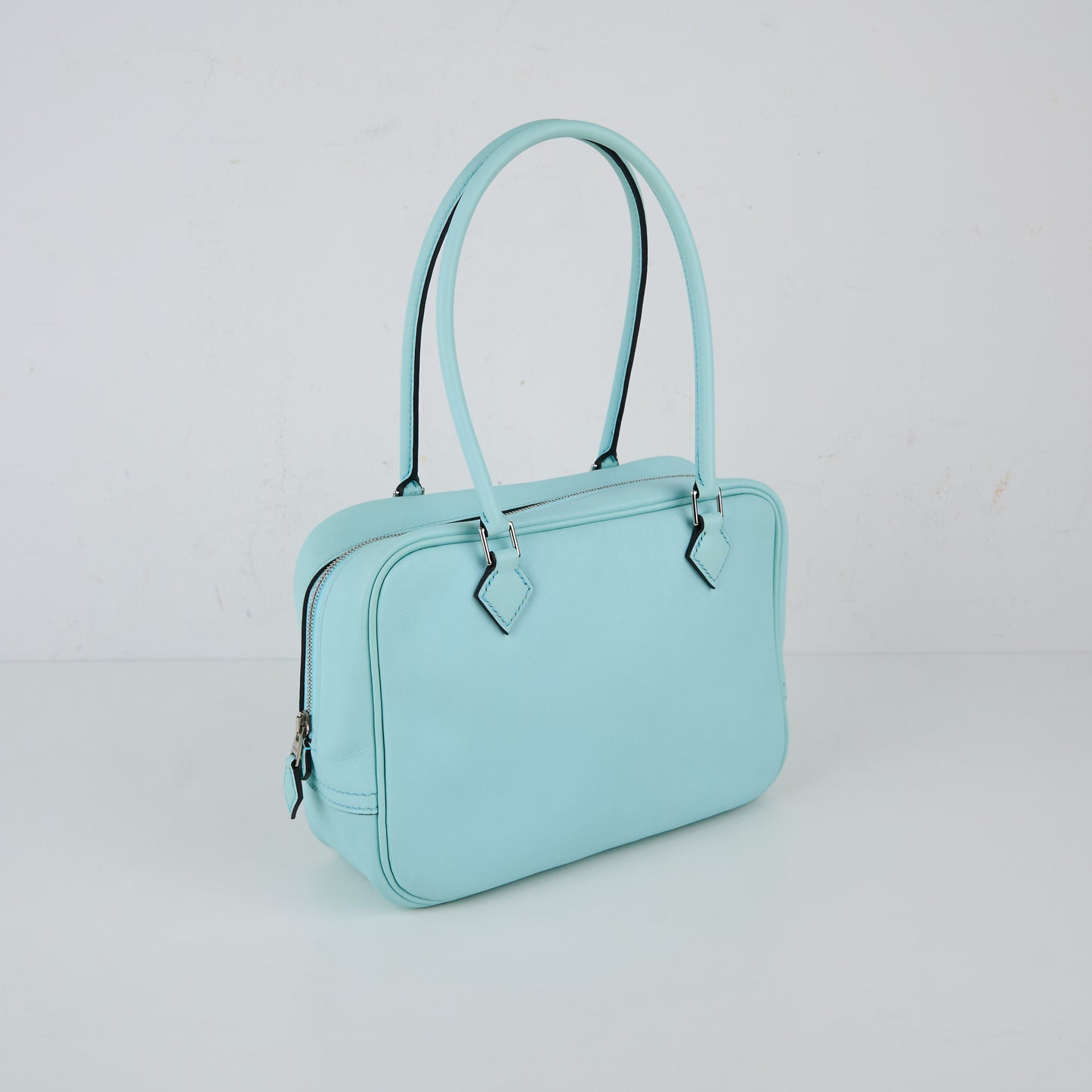Hermes| Plume Mini Handbag Plume 20 Blue Zephyr 2017 Swift