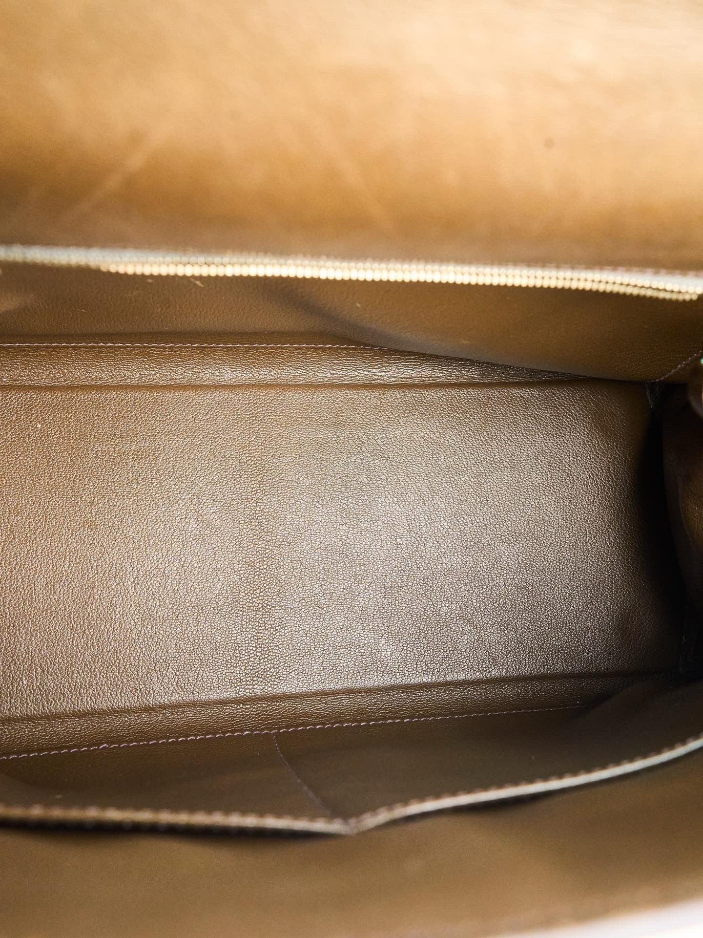 Hermes|Kelly 32 Handbag Olive green Barenia Canvas 2002