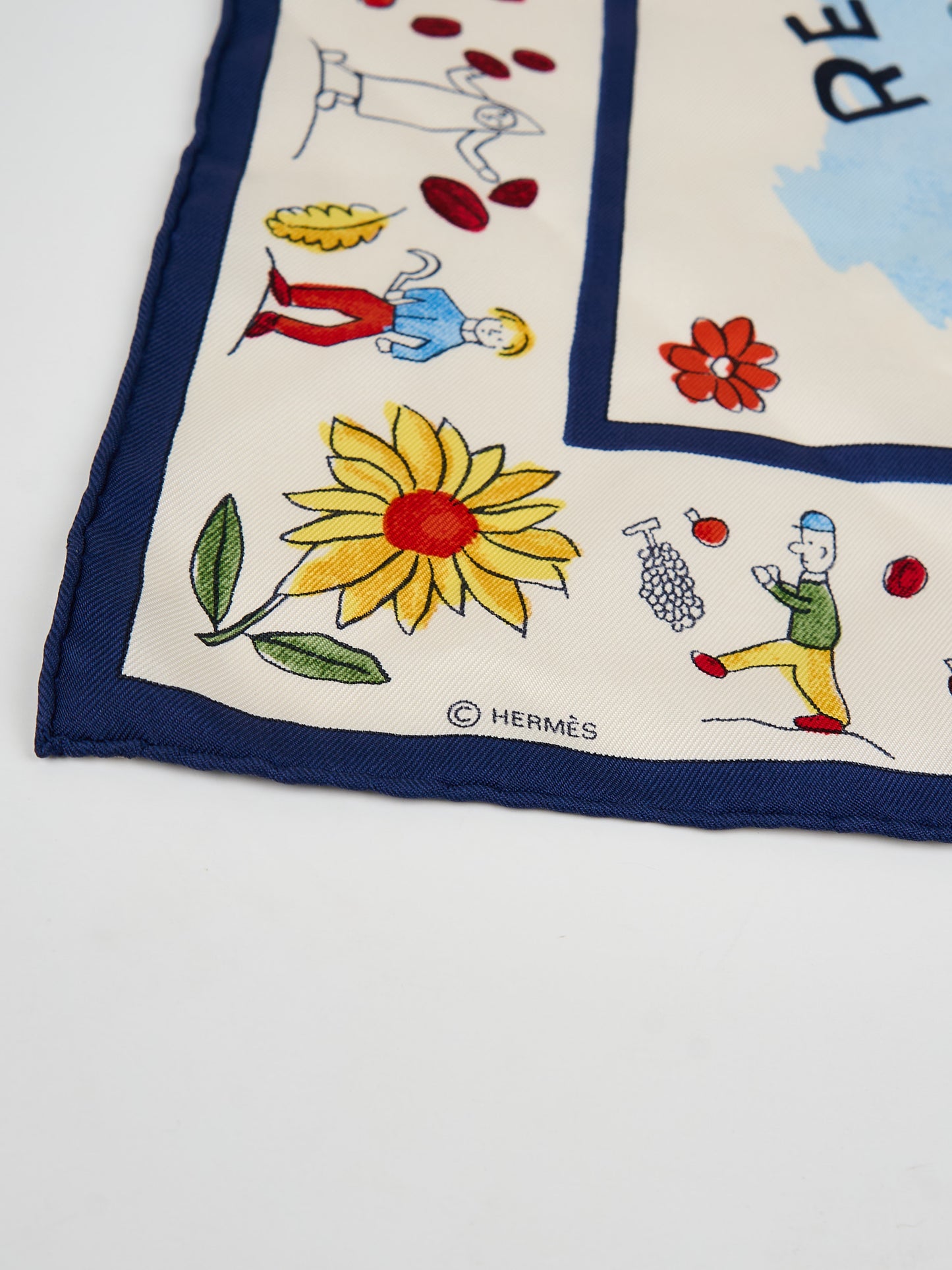 Hermes | Silk Scarf Carre 45 Retour A La Terre