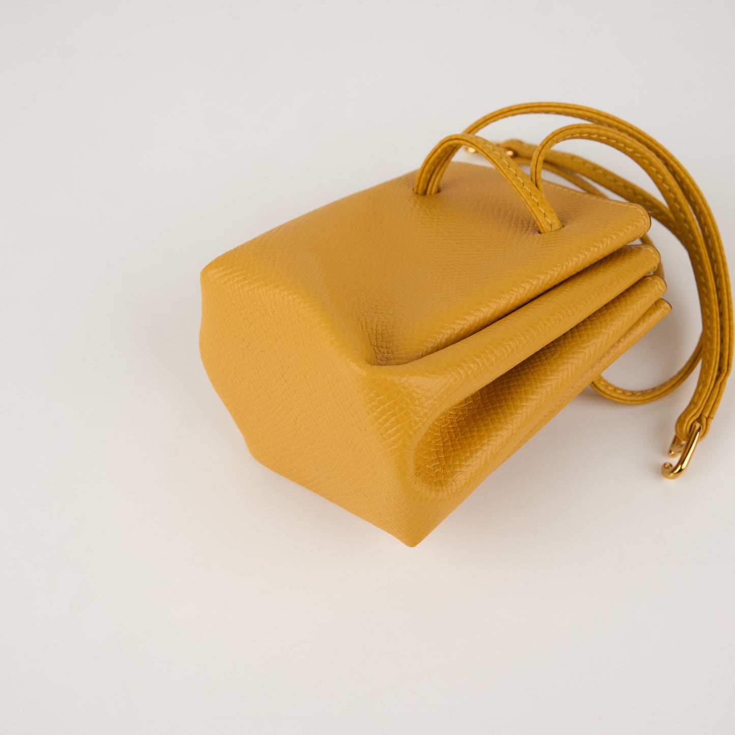 Hermes|Mini Courchevel Vespa Pouch Jaune 2000