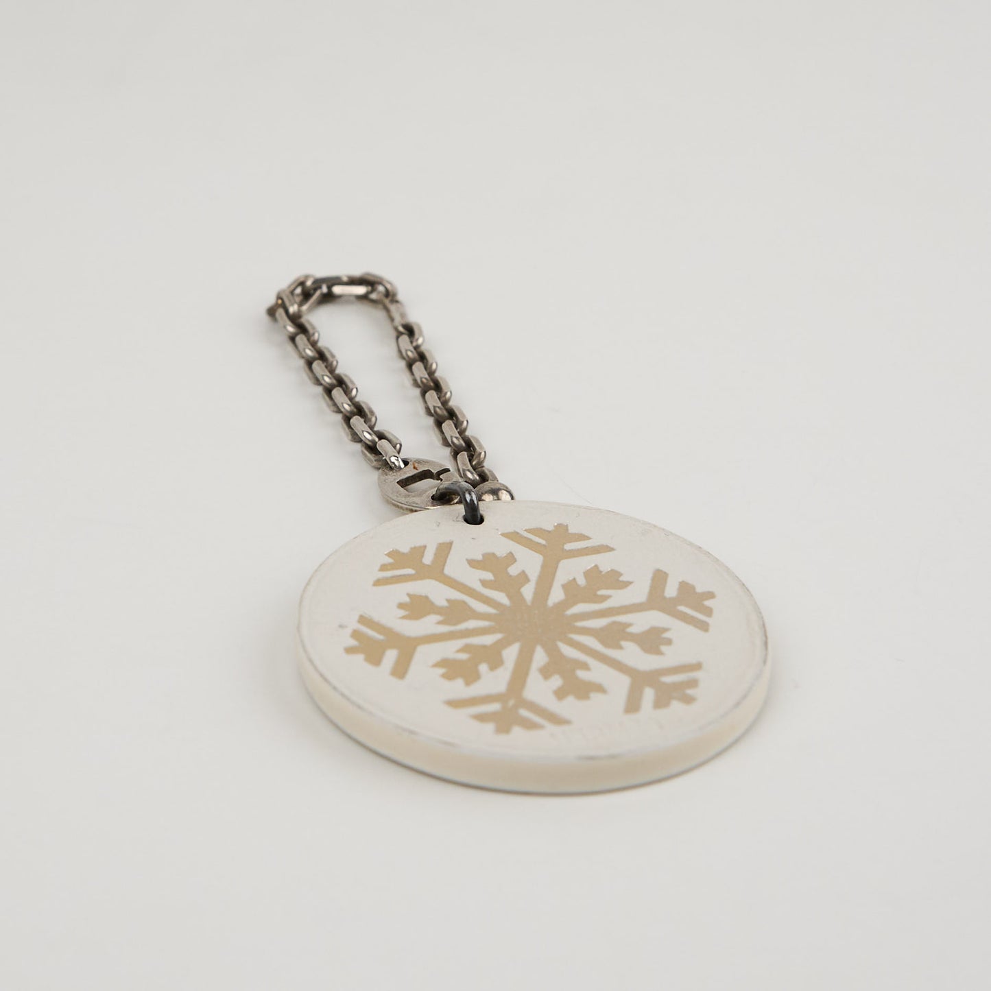 Hermes |S925 Chain Bag Charm Snowflake