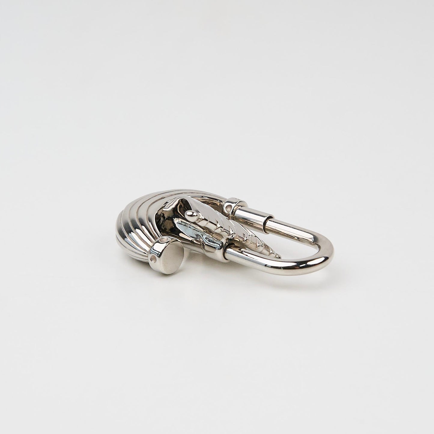 Hermes| Palladium Plated L'Air De Paris Cadena Lock 2006
