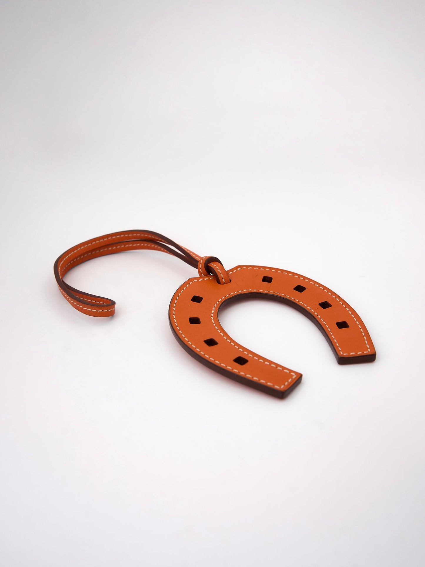 Hermes|Paddock Fer a Cheval Charm swift Orange