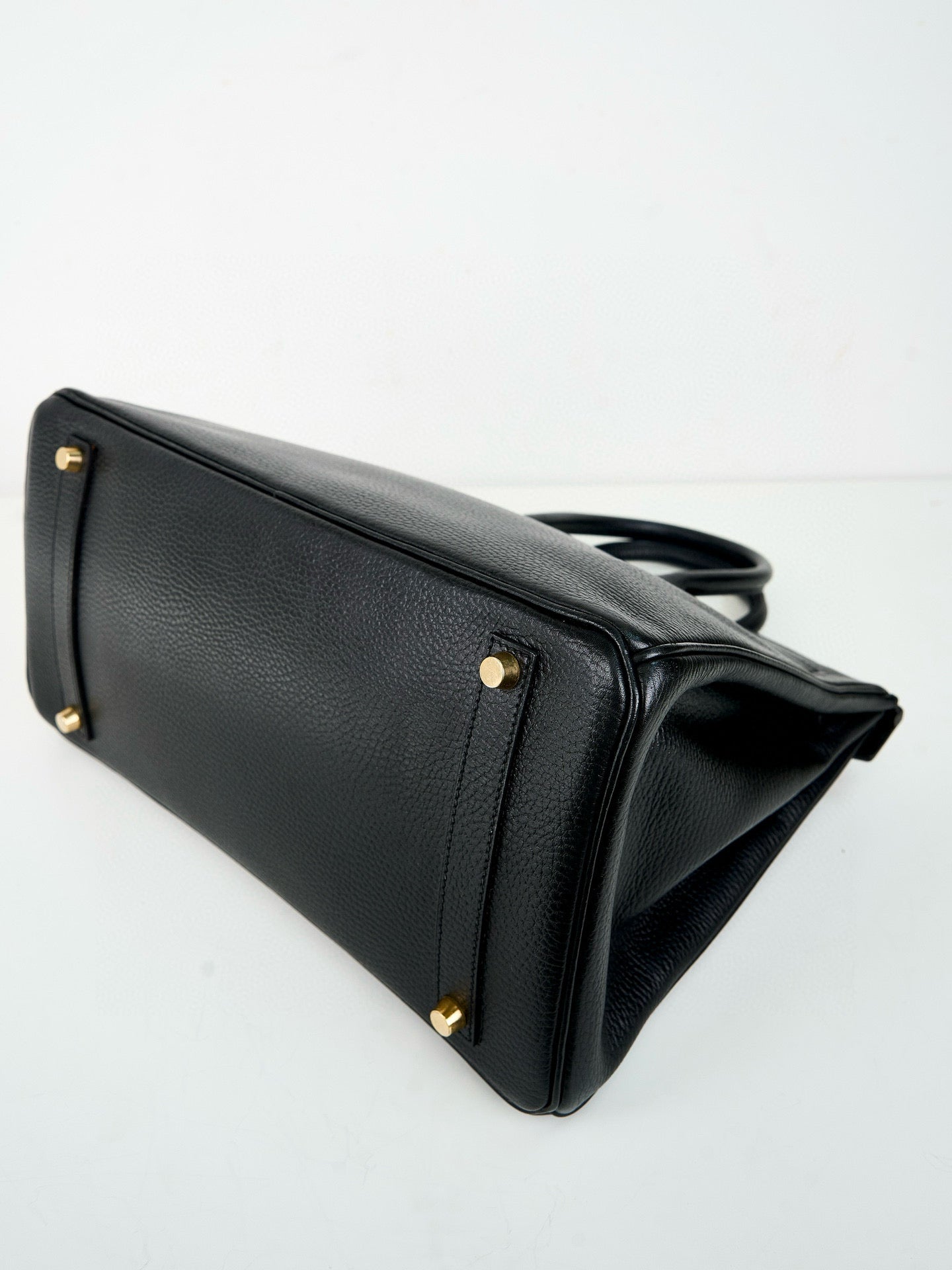 Hermes|Birkin 35 Black Vachette Ardennes 2002