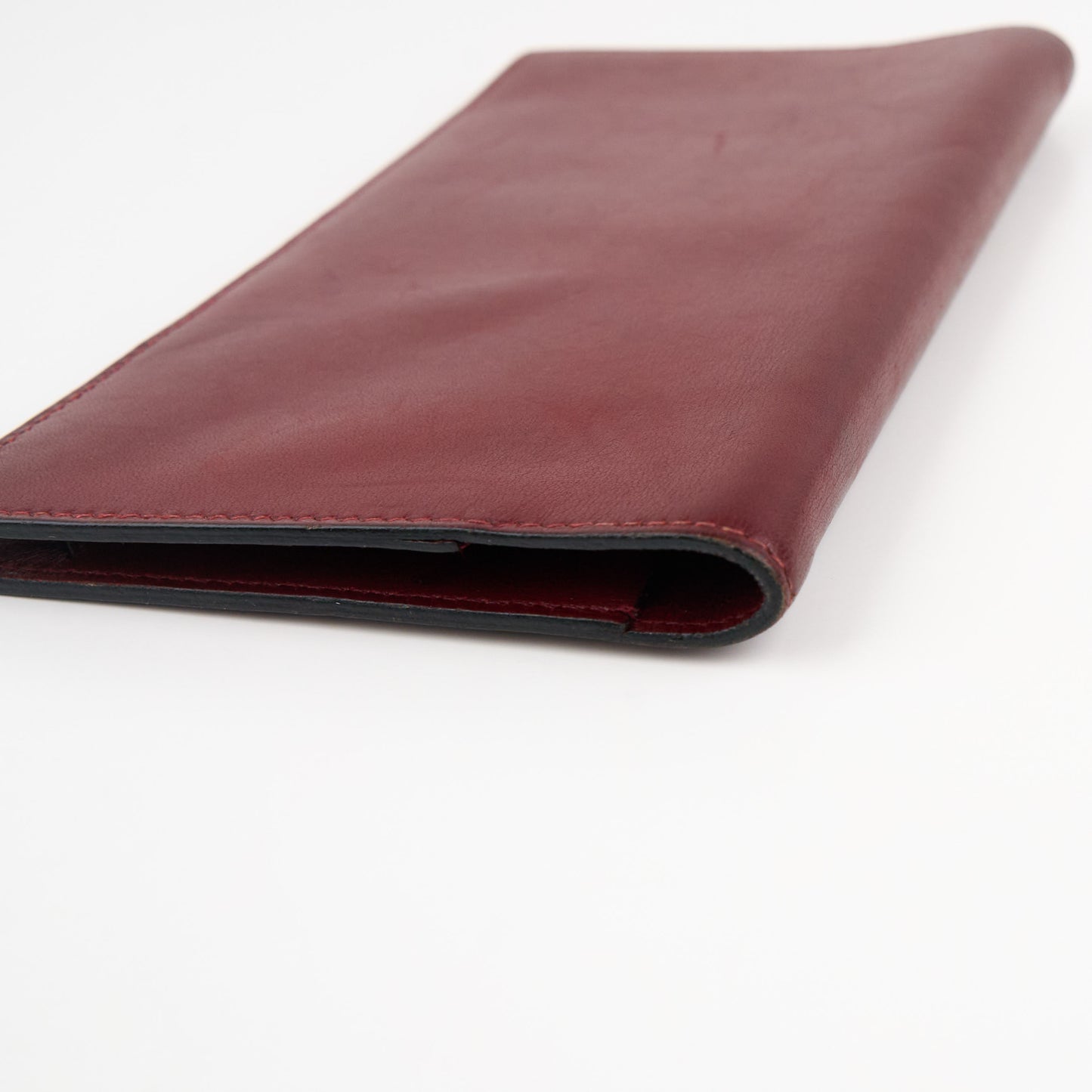 Hermes| Journal Case Passport Cover Box Calf Rouge H 1997