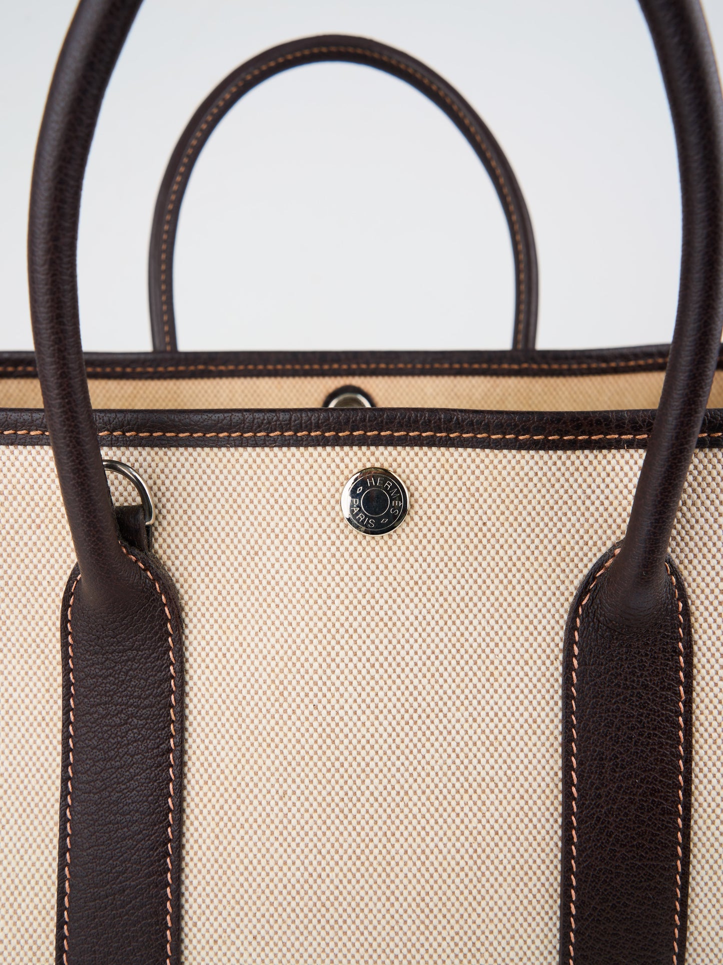 Hermes| Garden Party TPM canvas 2-way Handbag 2005