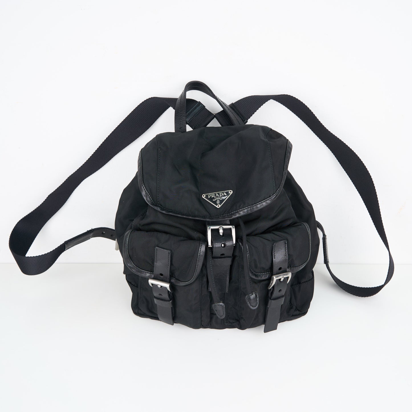 Prada|Re-Nylon Black Backpack