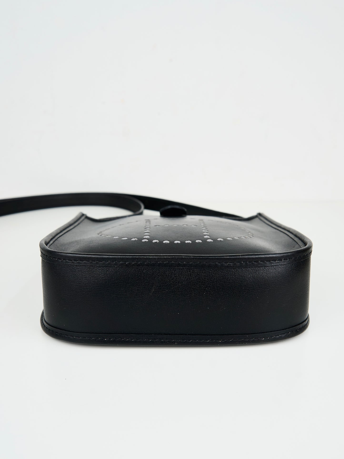 Hermes |Evelyne Mini Black Box Calf Shoulder bag 2002