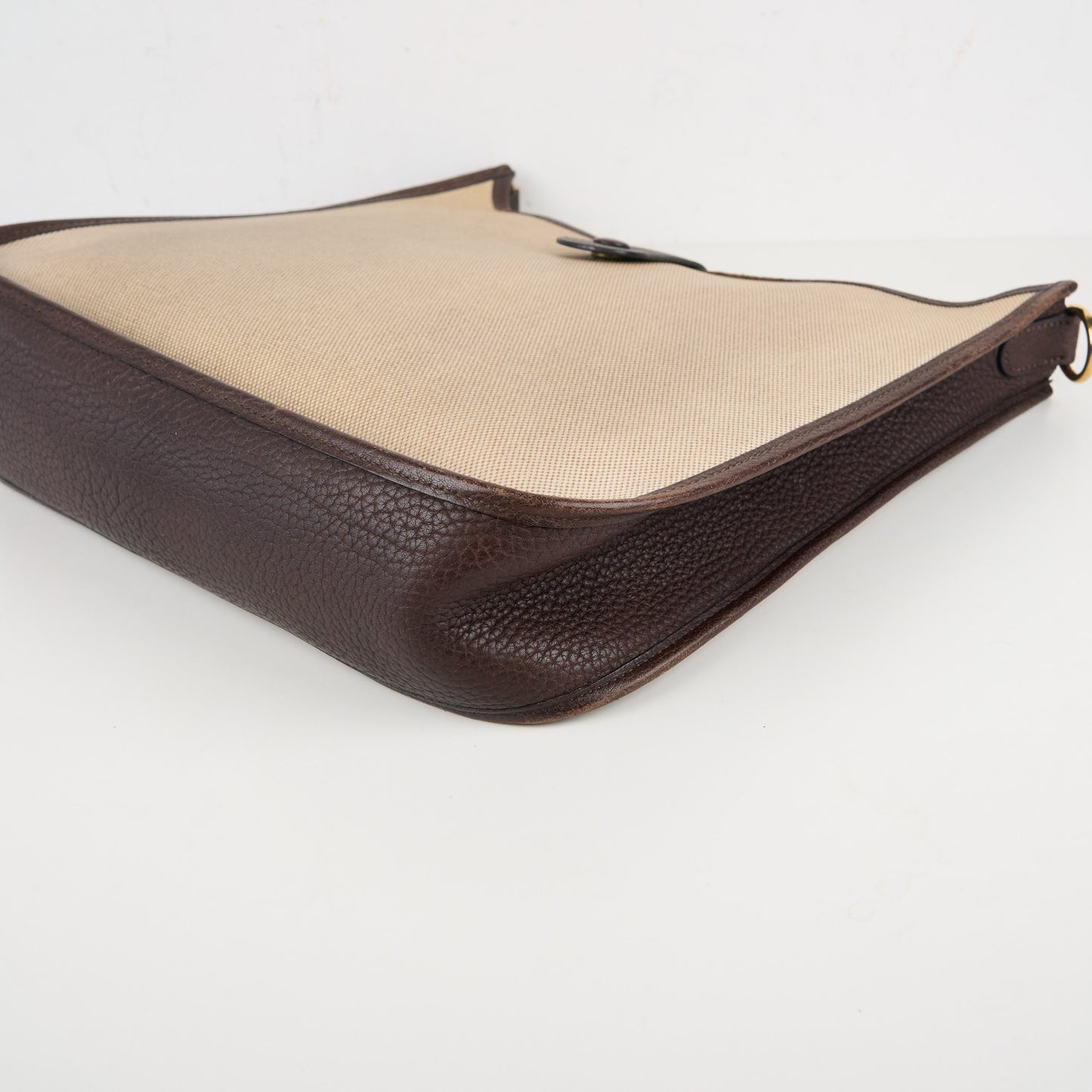 Hermes| Evelyne GM Shoulder bag Fjord Ebene Toile 1999