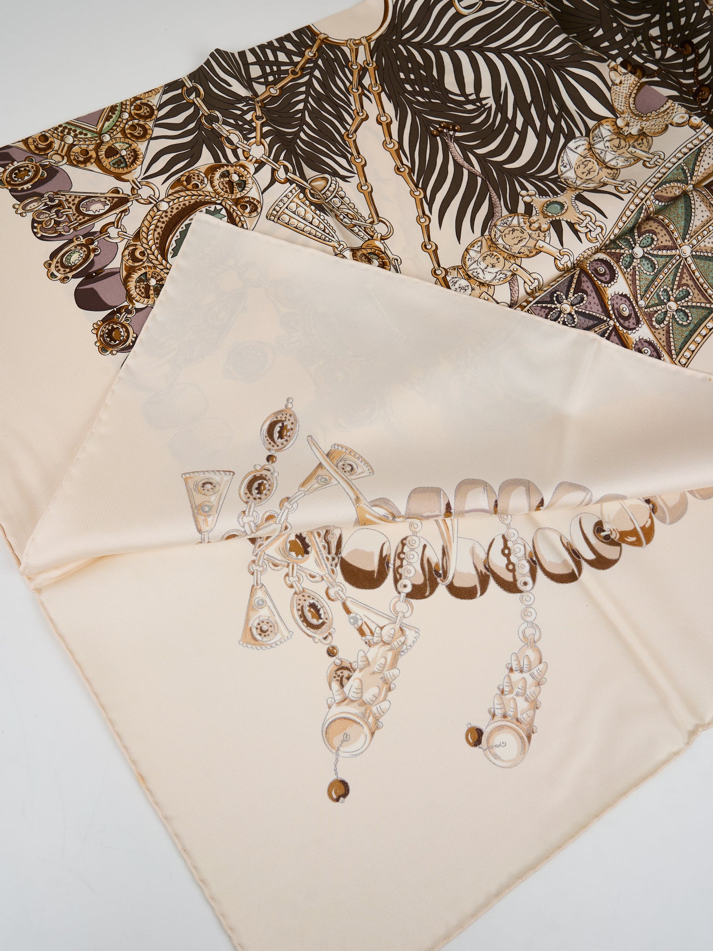 Hermes | Silk Scarf Carre 90 Terre Precious