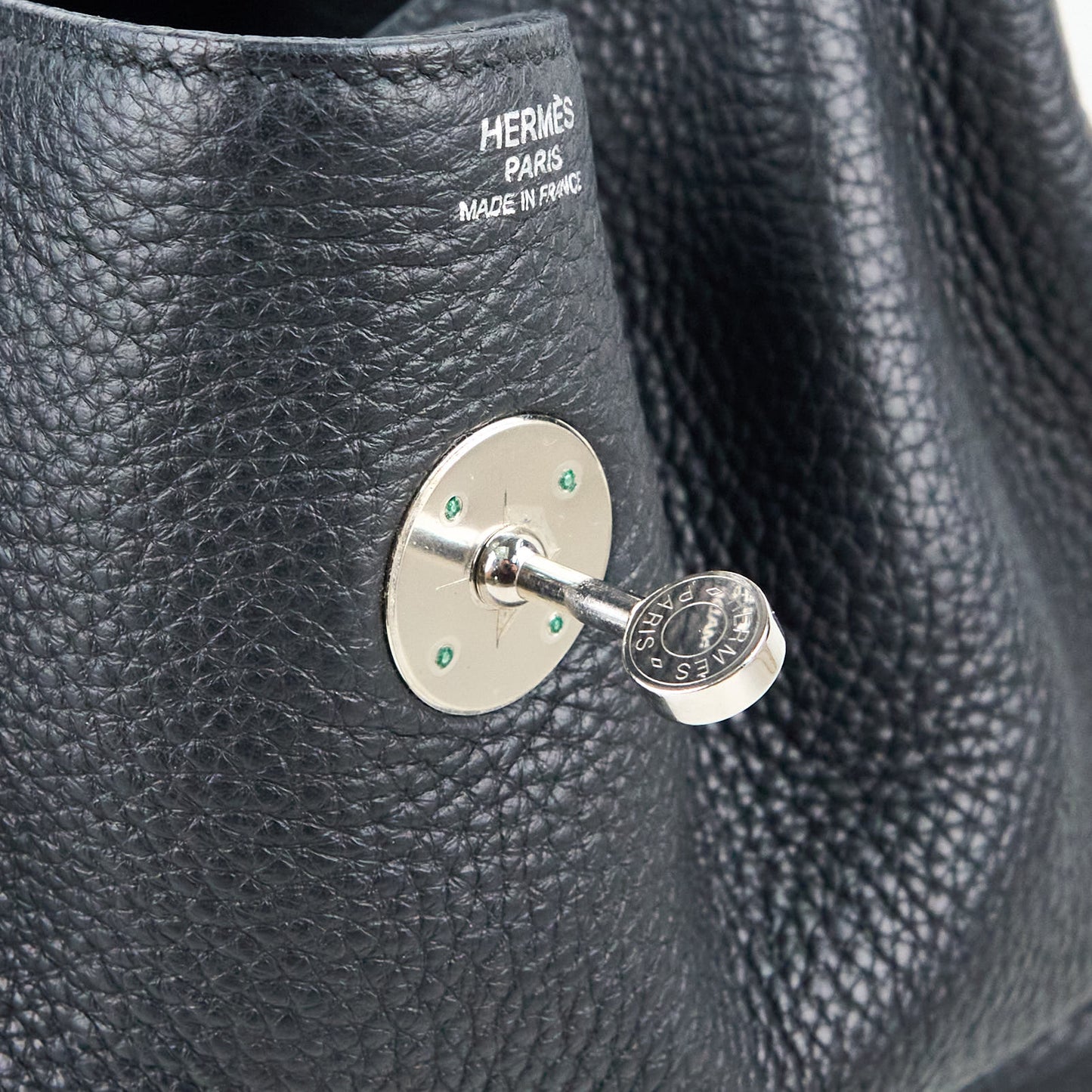 Hermes| Lindy 34 Shoulder bag Black Taurillon Clemence 2007