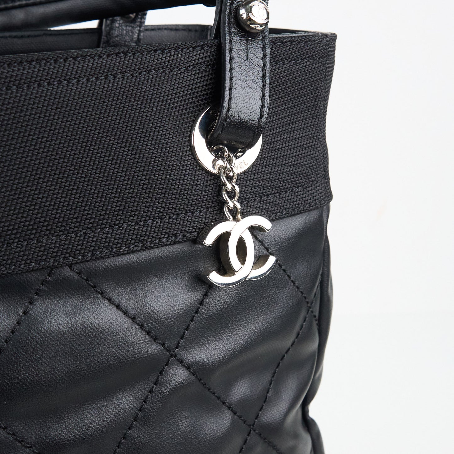 Chanel Black shoulder Tote Bag 12xxxxxx