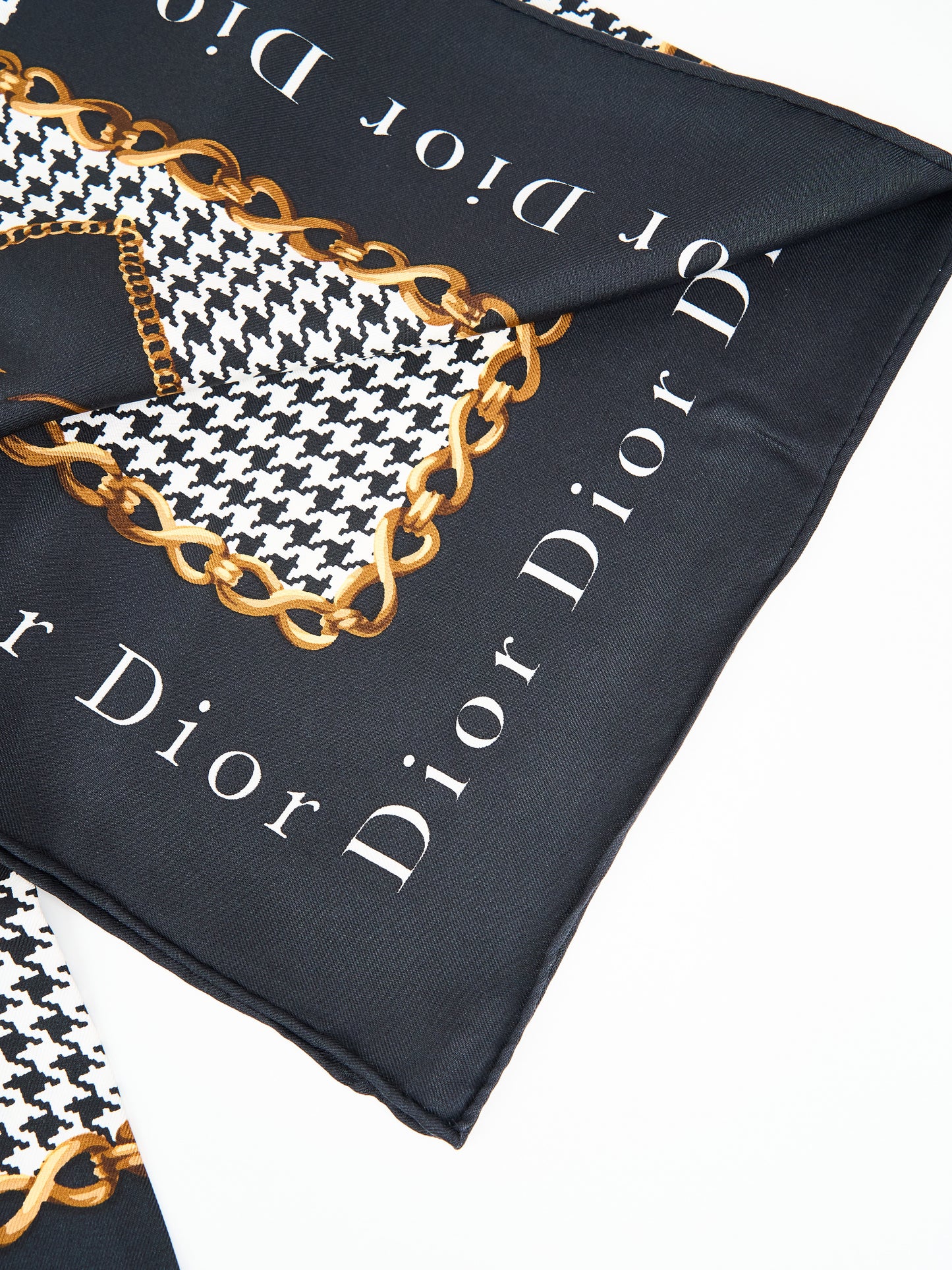 Christian Dior | Silk Scarf CD logo