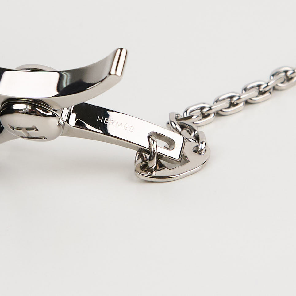 Hermes | Filou Glove Clip Silver