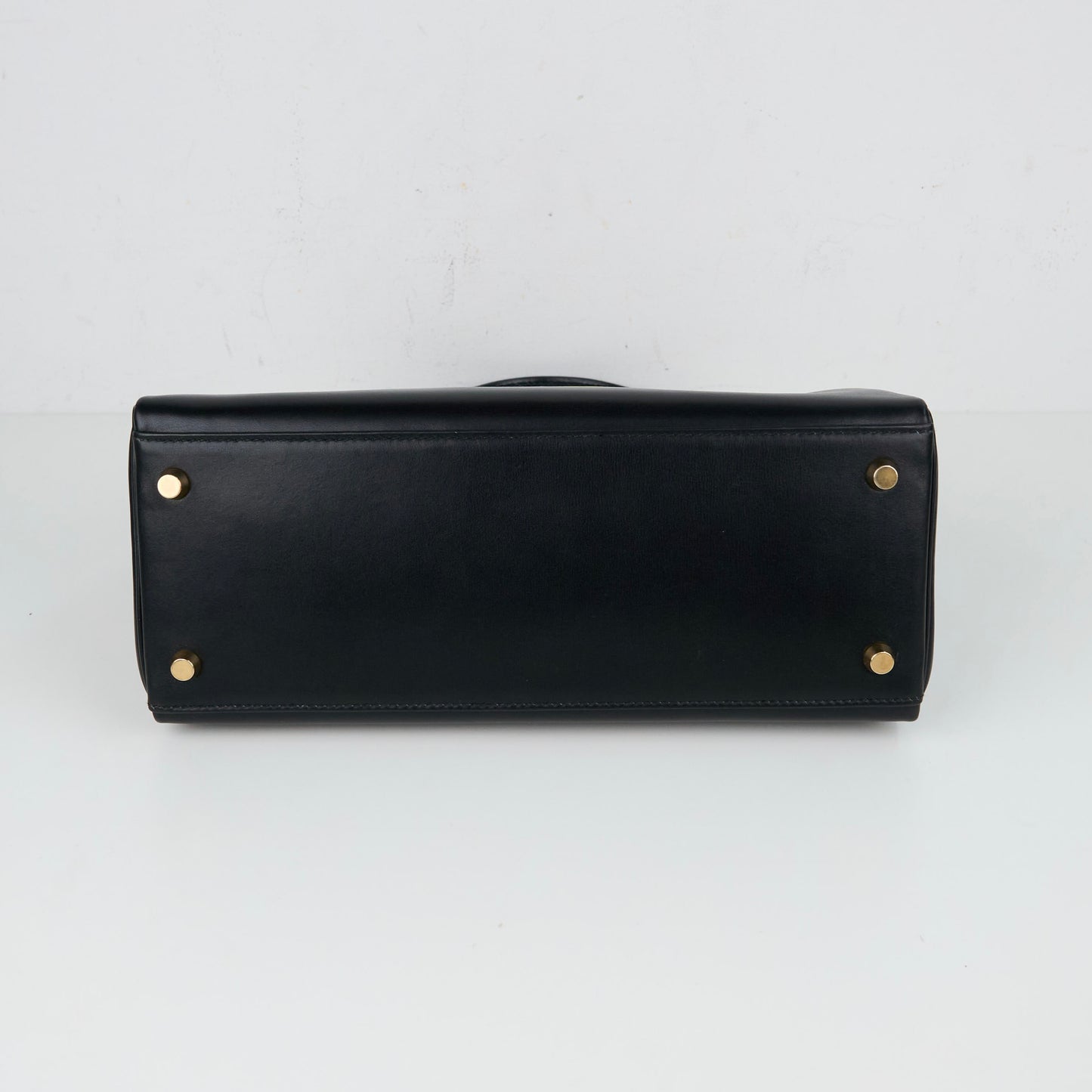 Hermes| Kelly 28 Black box calf Handbag 1994