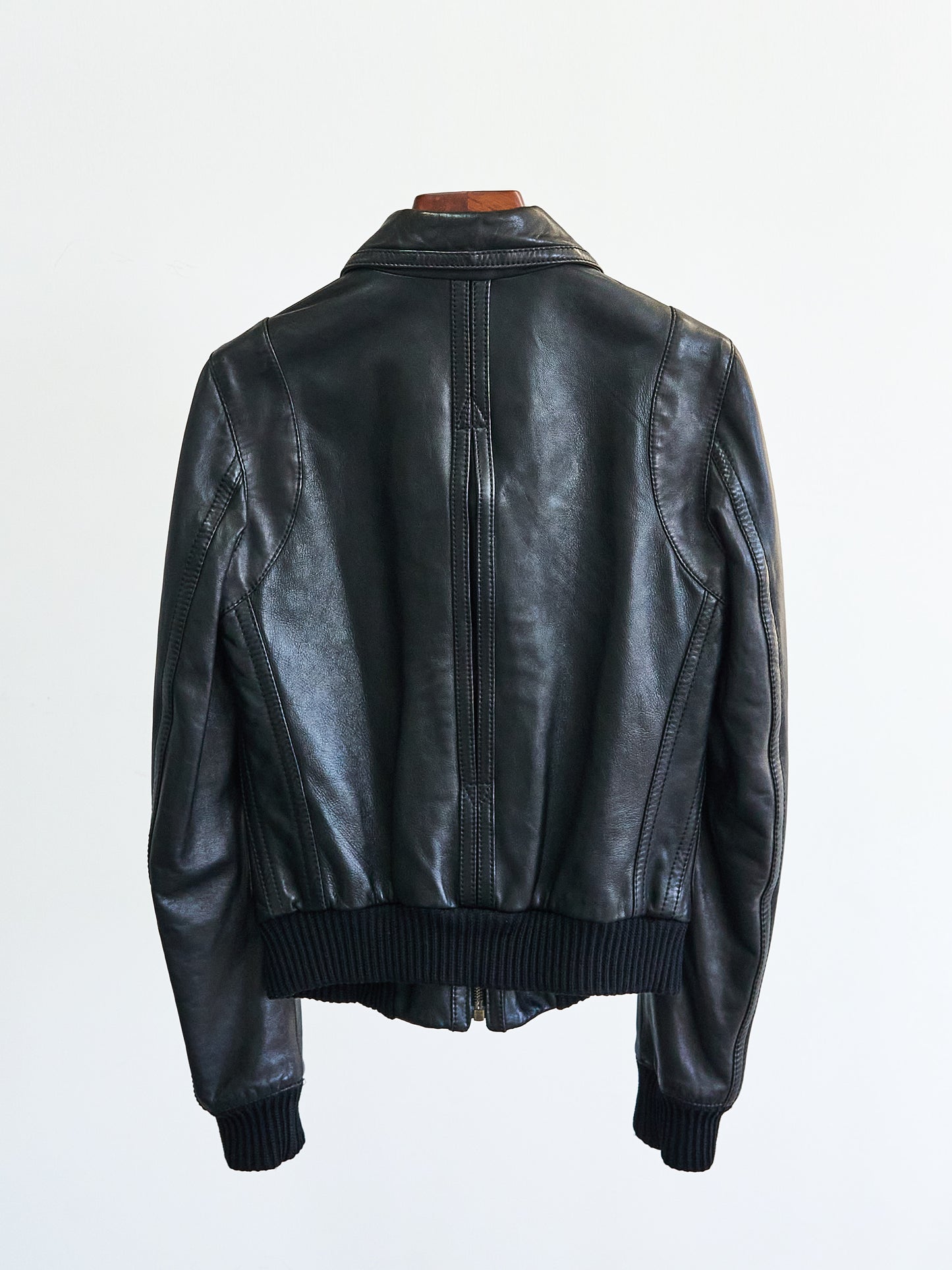 Loewe | Black Lamb Leather Jacket