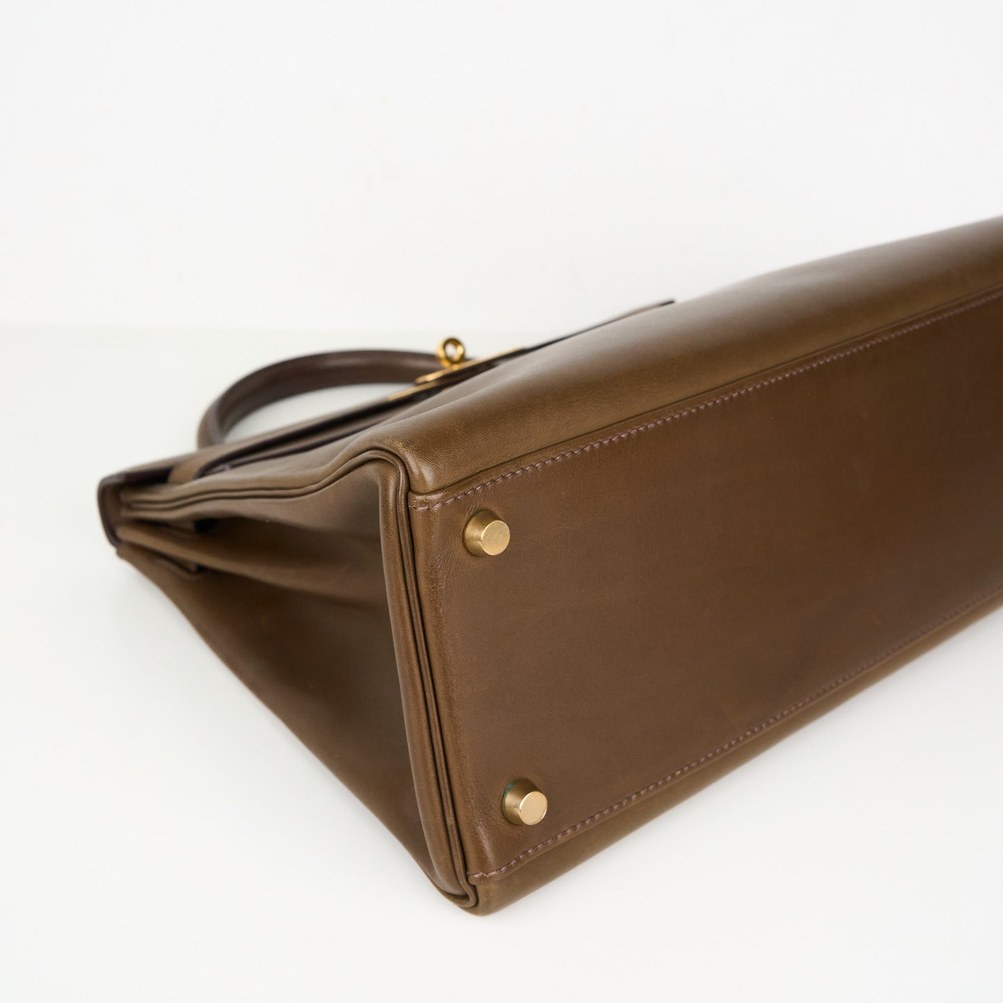 Hermes| Kelly 32 Handbag Barenia Vert Olive 2001
